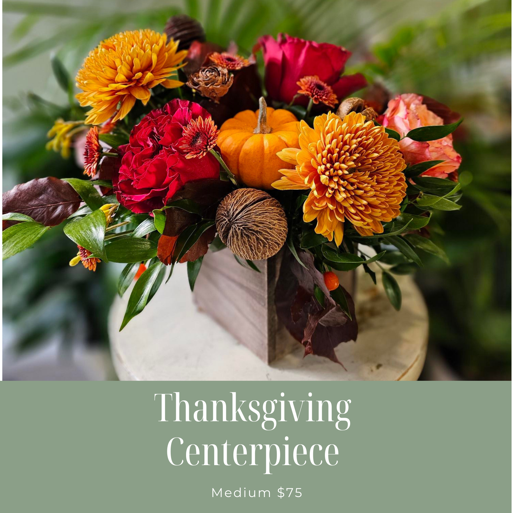 Thanksgiving Wooden Box