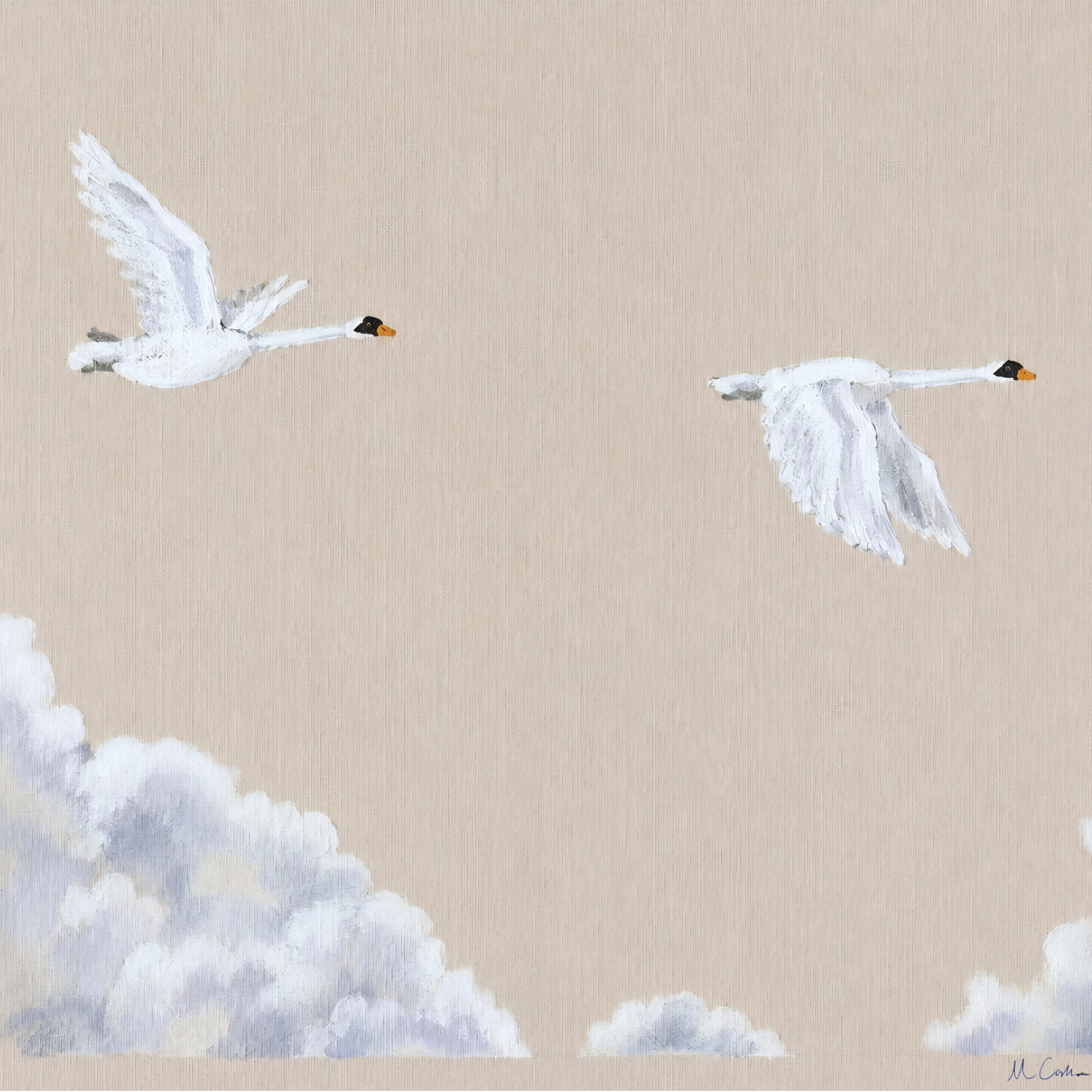 'A pair' Print - 10x10 in