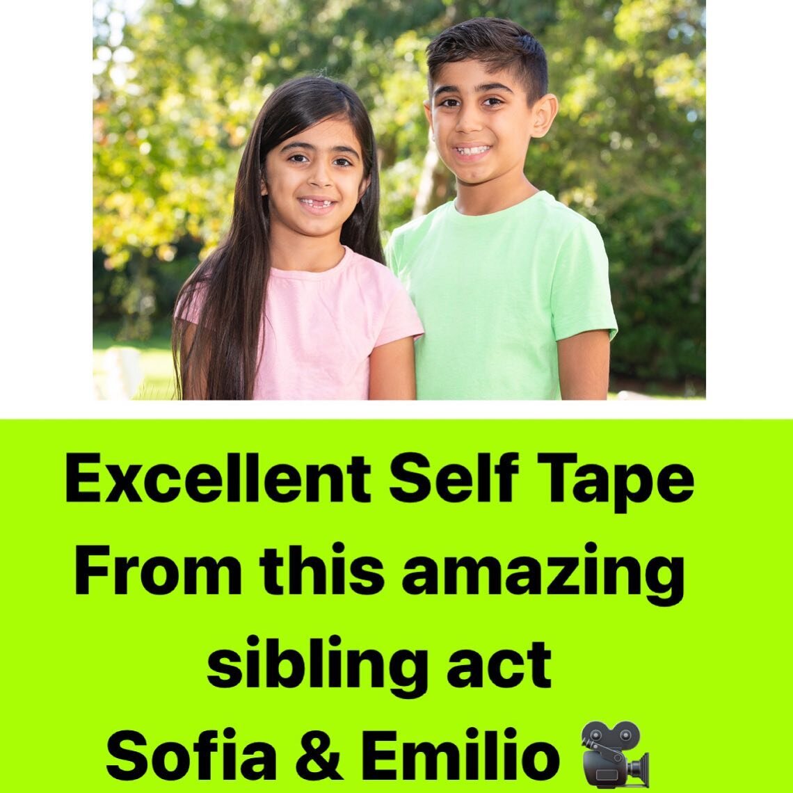 Lovely self tape sent off for our @platinumtalentagency_ brother and sister duo SOFIA &amp; EMILIO 🎥 @platinumperformingarts #platinumtalentagency #platinumperformingarts #talentedkids #actor #actress #commercial #casting #performer