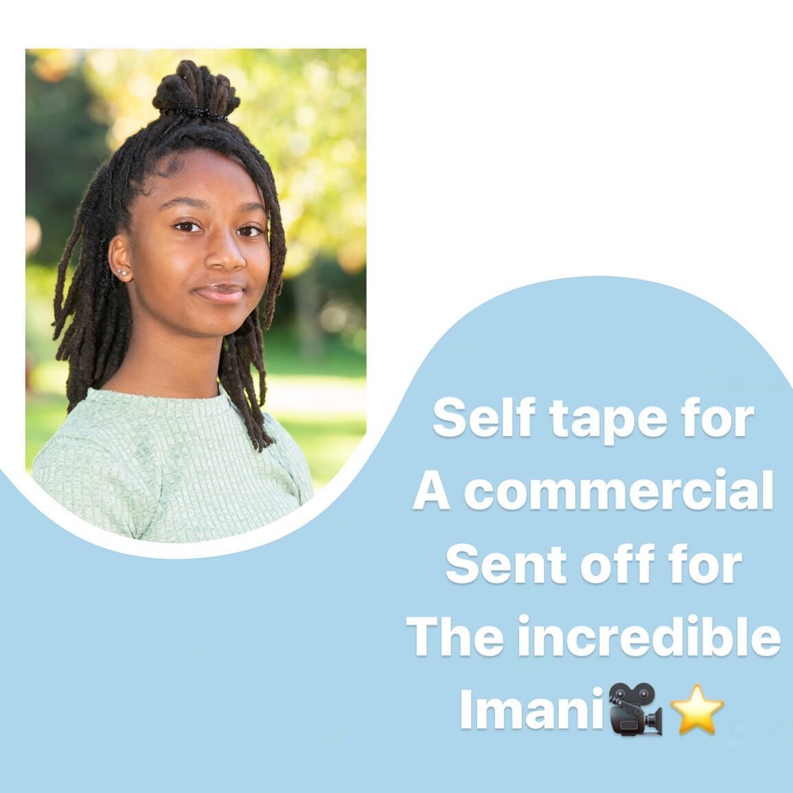 Excellent self tape sent off for our super talented @platinumtalentagency_ client IMANI🎥⭐️ we are always working 🥳🥳 @platinumperformingarts #platinumtalentagency #talentedkids #actress #dancer #commercial