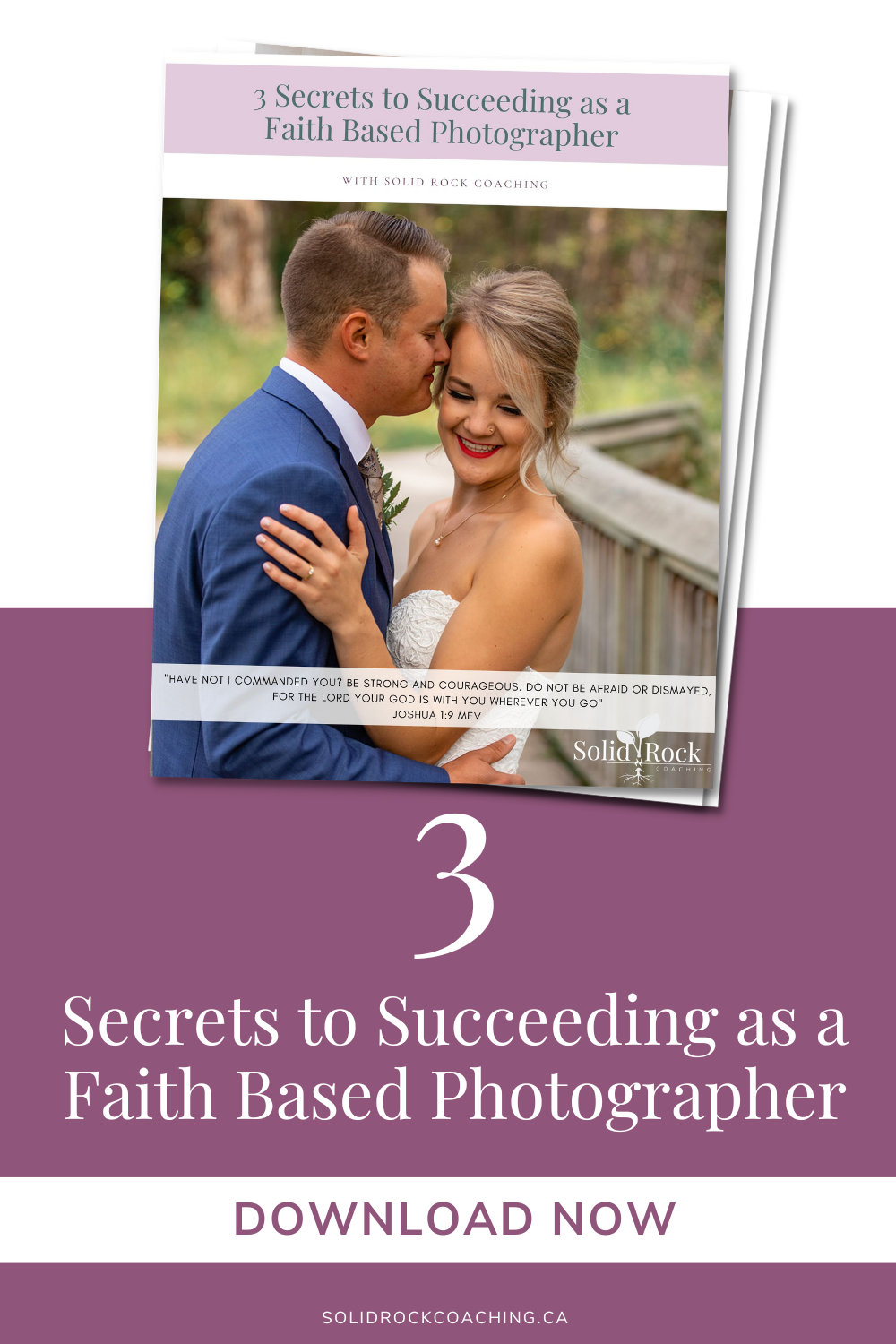 Three Secrets to Succeeding as a Faith Based Photographer