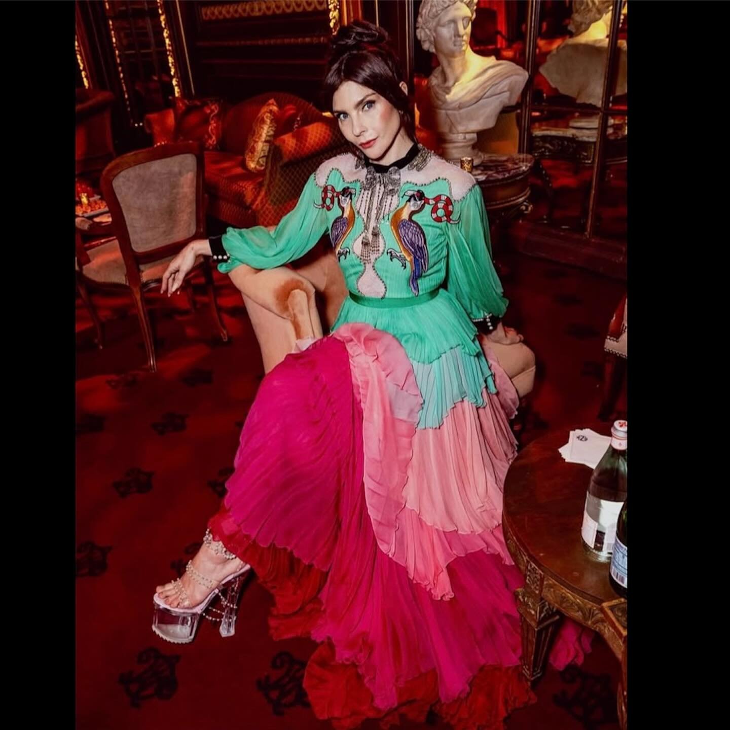 Well, I have found my newest obsession 😻. Daisy O&rsquo;Dell DJ&rsquo;ed for Wes Anderson&rsquo;s The Phoenician Scheme premiere party + I am in utter love with her entire aura ✨.

Photography: @line8photography @marion_curtis_starpix 
Event Design 