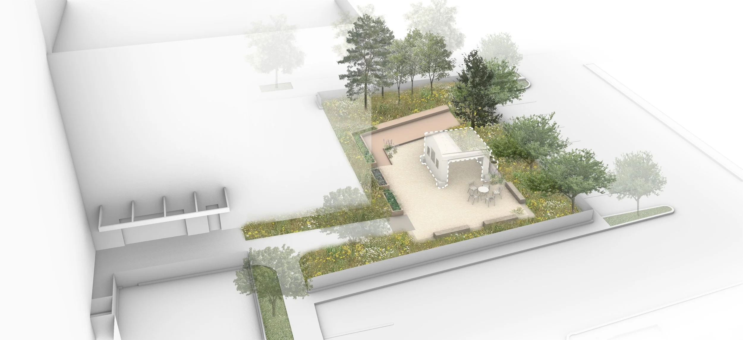 NQ courtyard