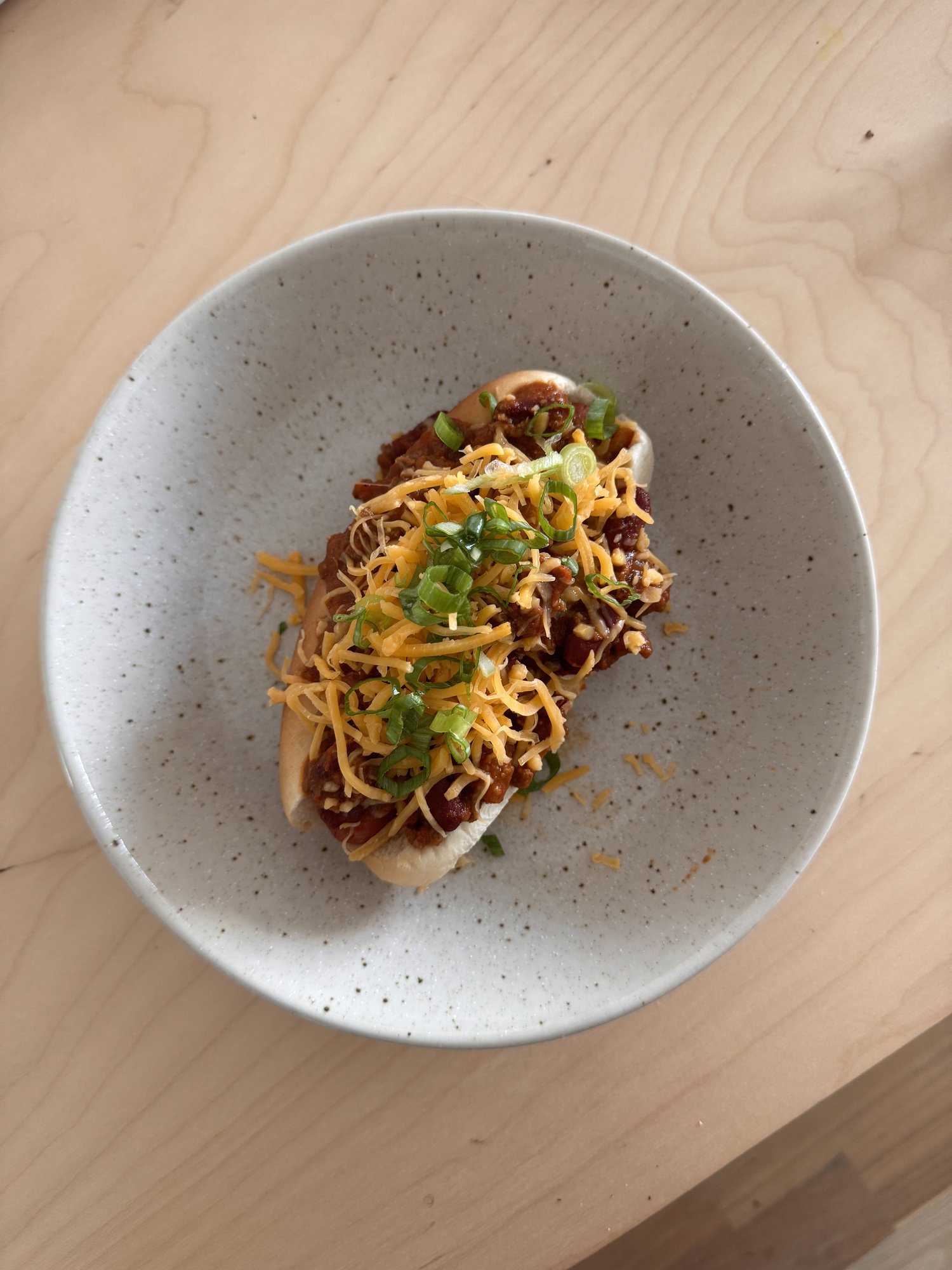 Low-Calorie Chili Cheese Dog Low-Calorie Chili Cheese Dog