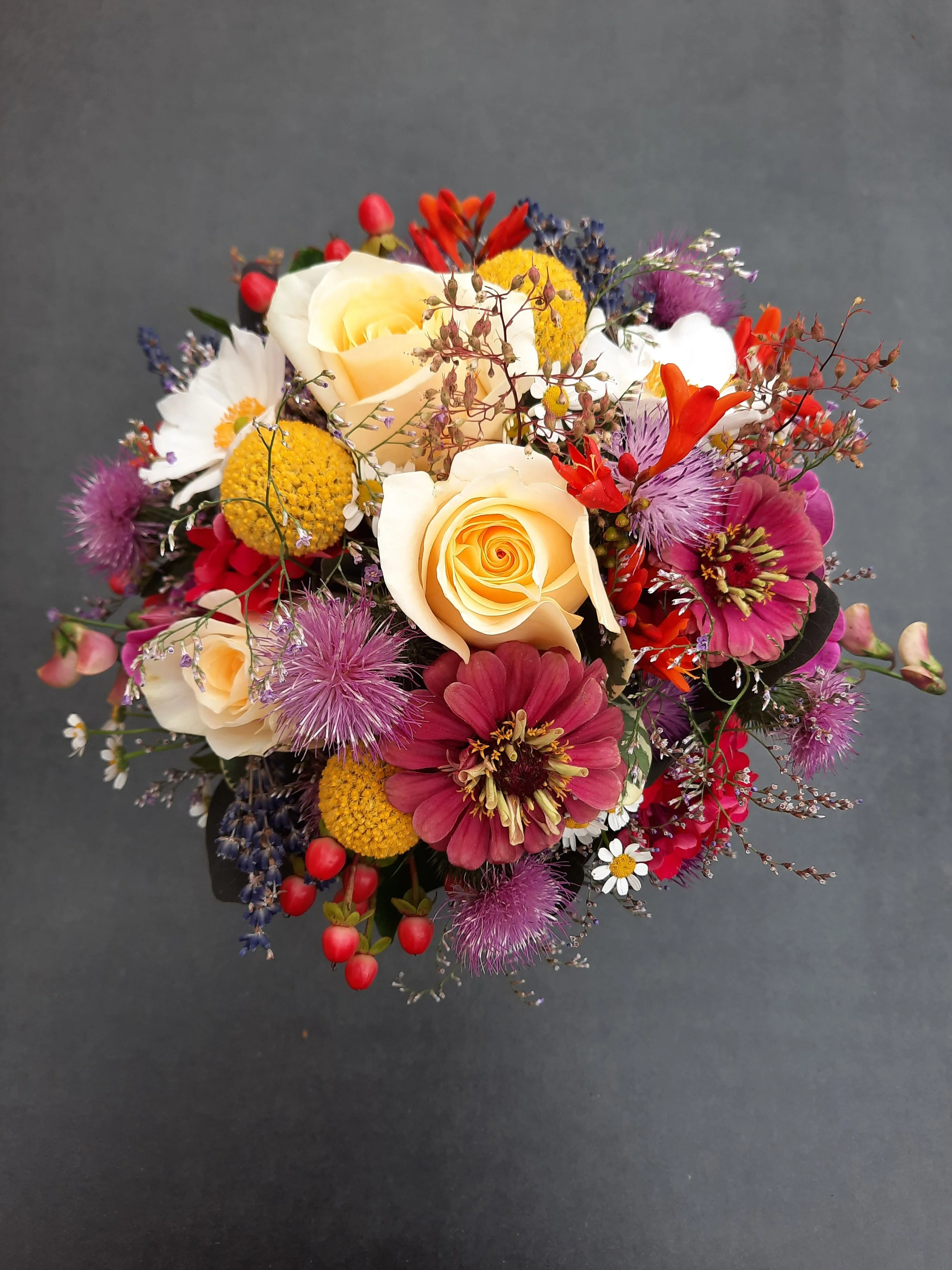 Valentinstag Geschenk Freundin Strauß Blumen - Floristik Beh