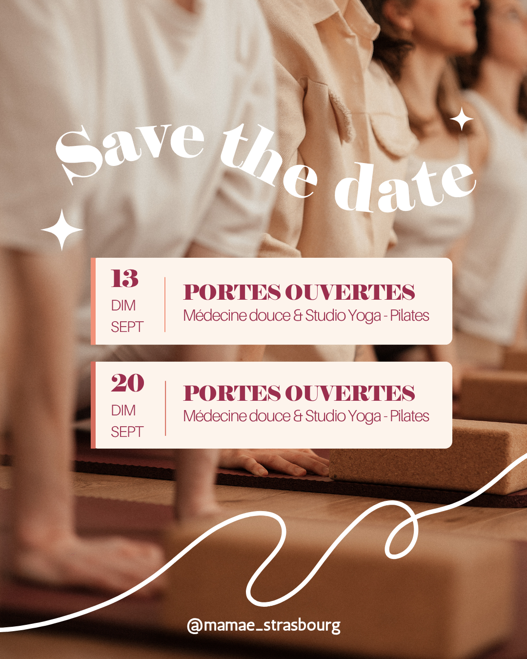 Portes ouvertes chez Mamaë – Médecines douces, Yoga &amp; Pilates à Strasbourg Robertsau 