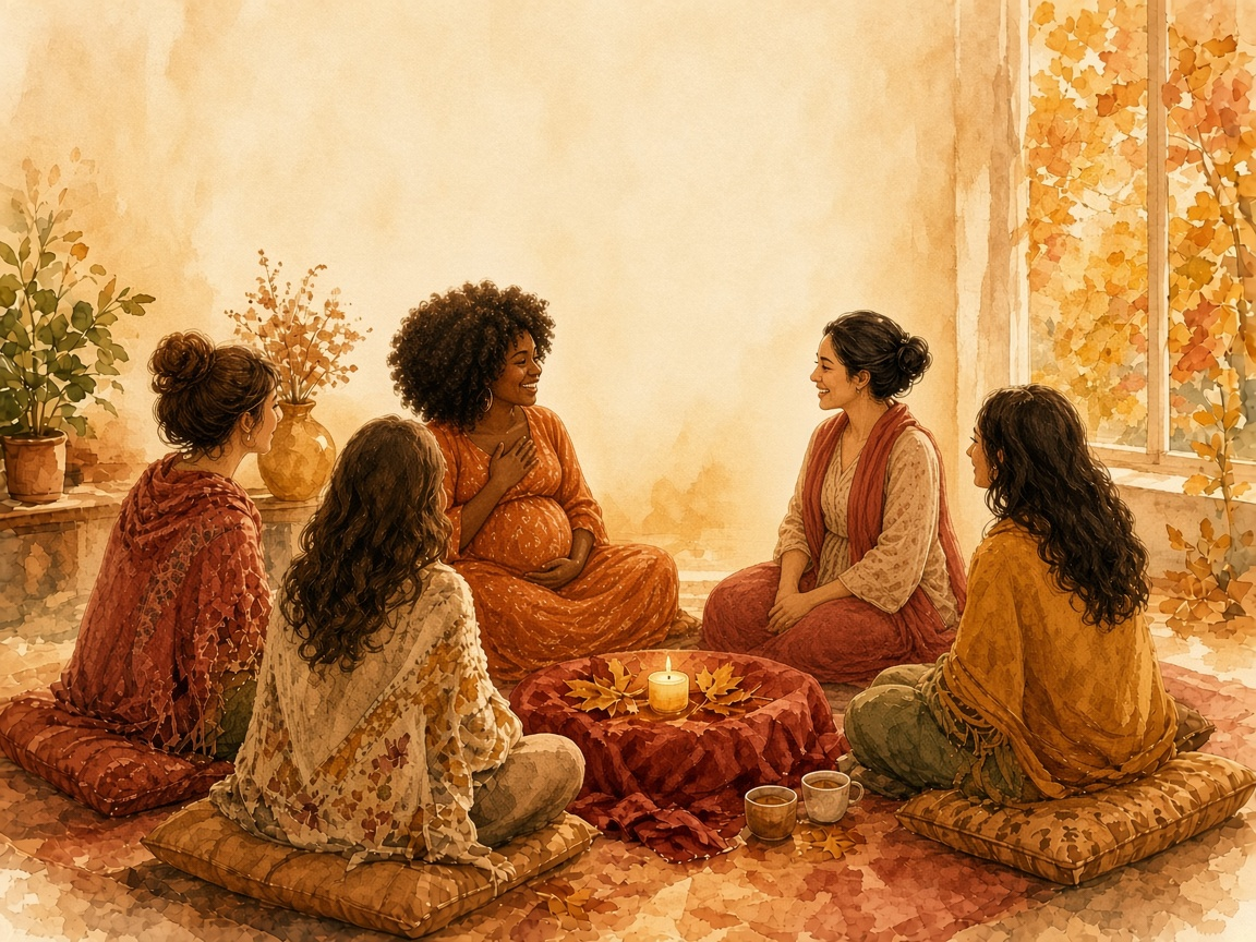 Atelier “Ma maternité, un automne lumineux - Cercle de paroles créatrices” 