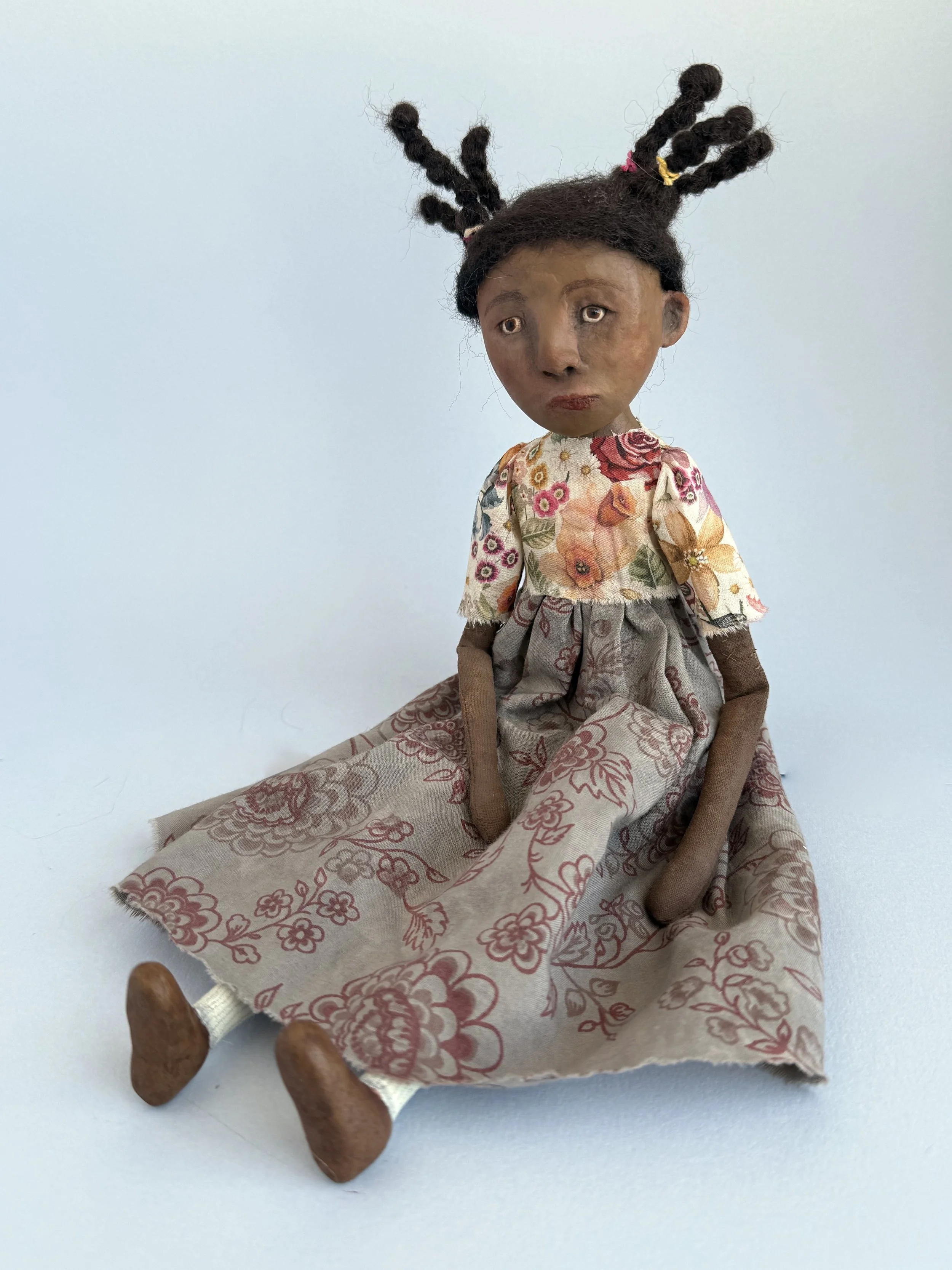 Folk Art Doll, Chantelle
