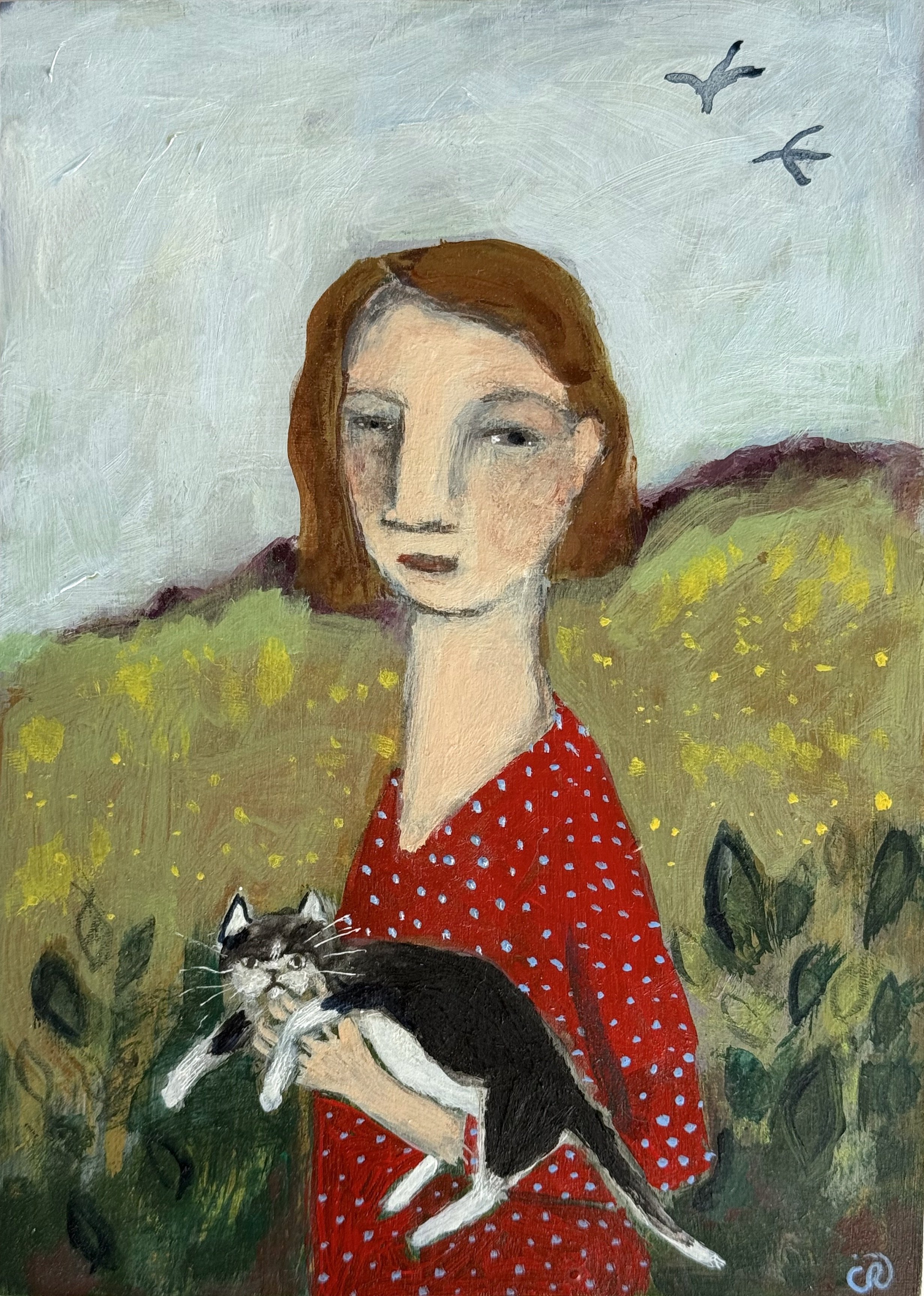 cat lady (no.3) 5x7