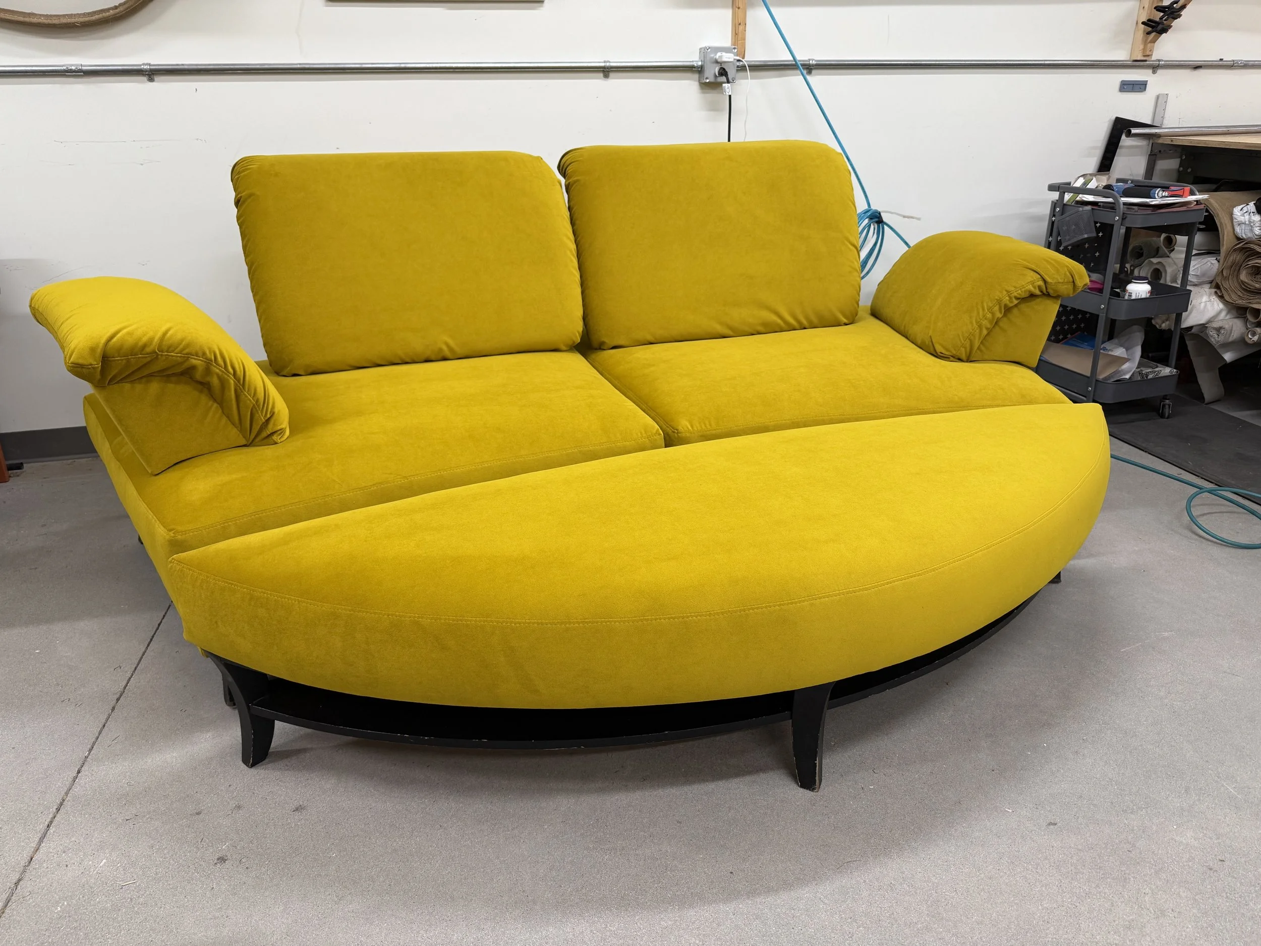Projet Guy sofa Caméléon Foutu Tissu rembourrage