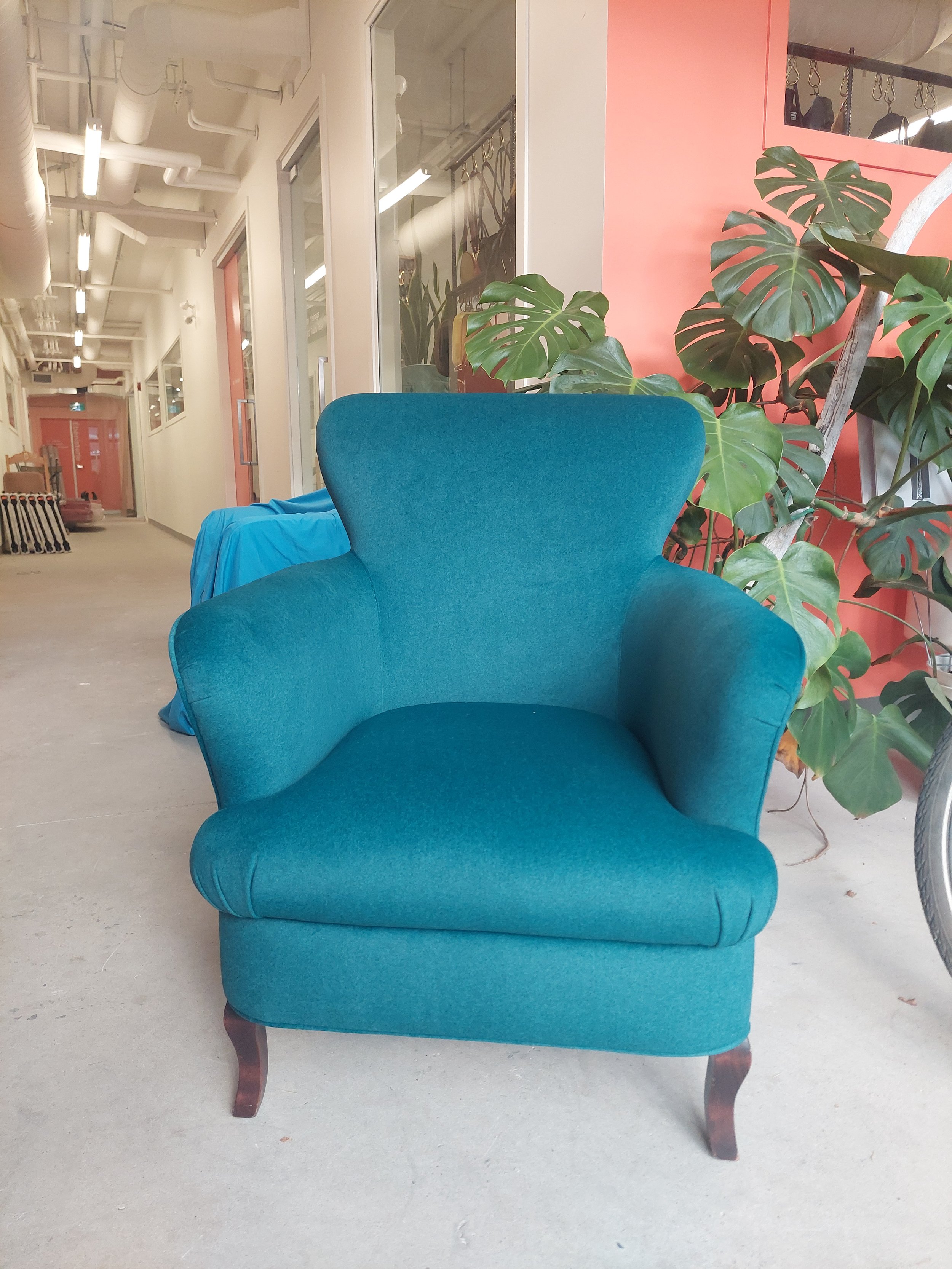 Fauteuil crapaud rembourrage Foutu Tissu