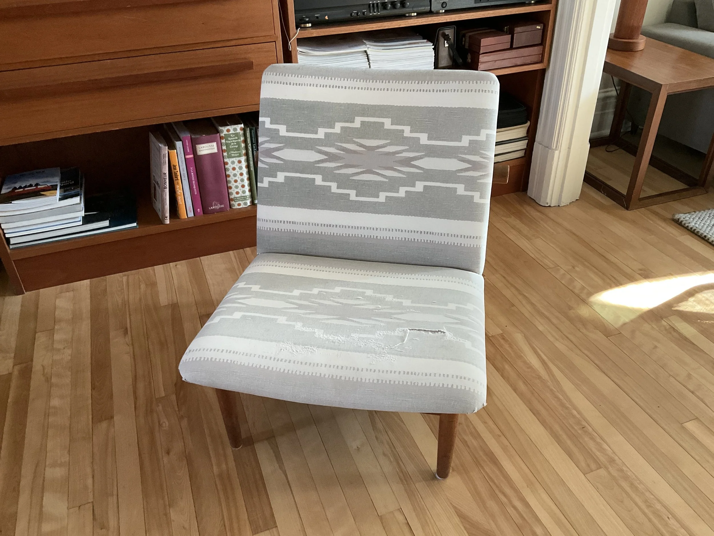 Chaise Mid-Century Projet Nicole