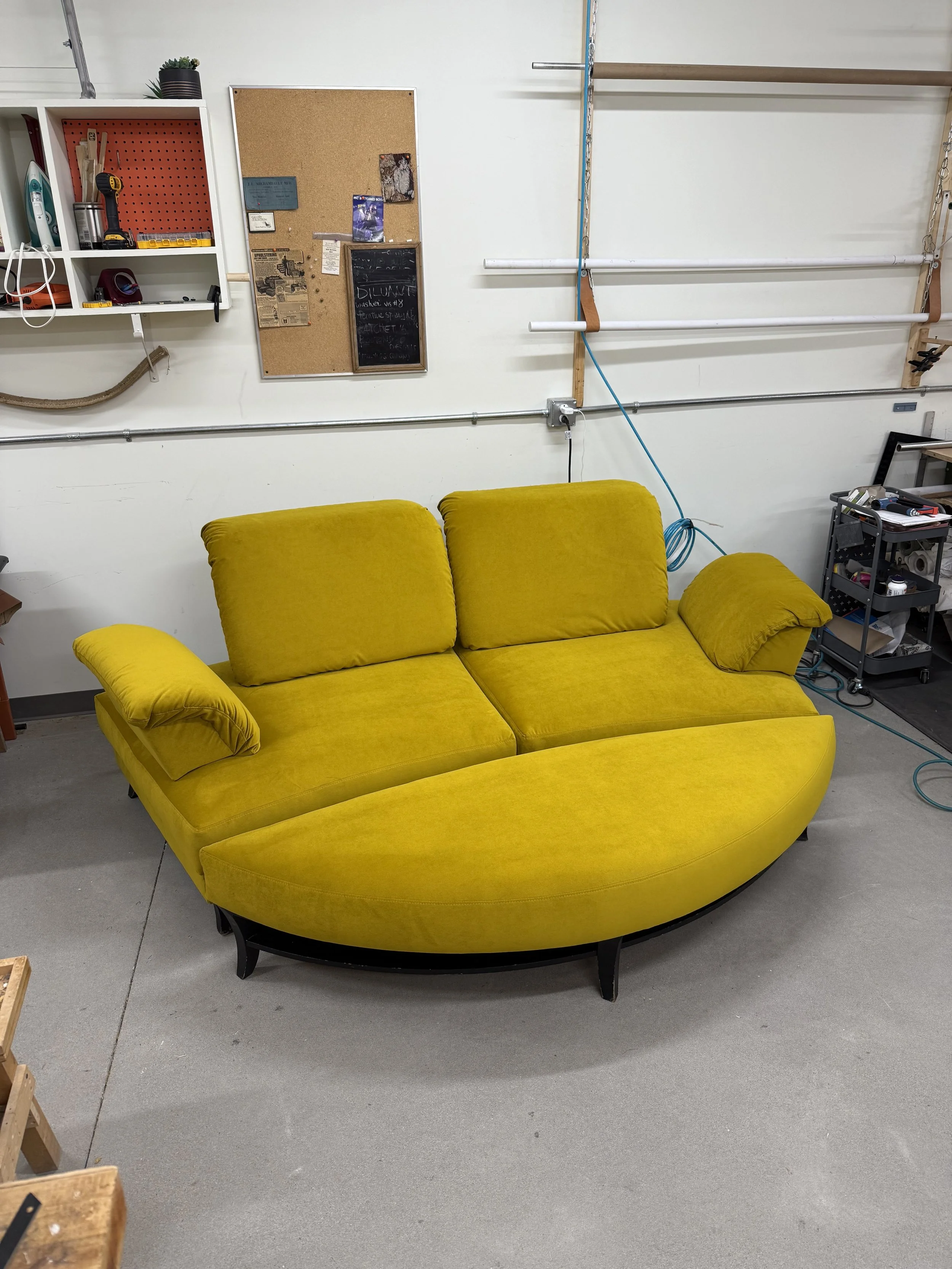 Projet Guy sofa Caméléon Foutu Tissu rembourrage
