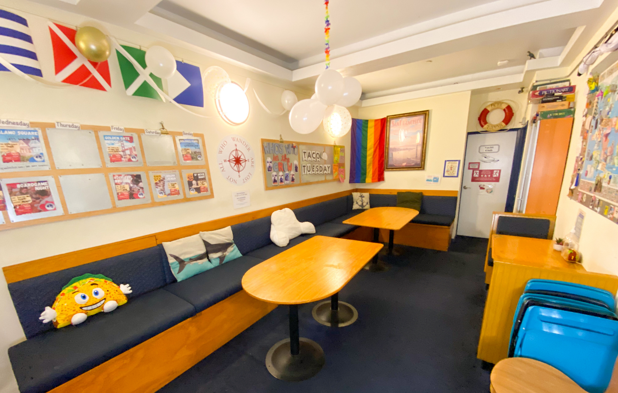 ITH pacific tradewinds san francisco hostel common room travel