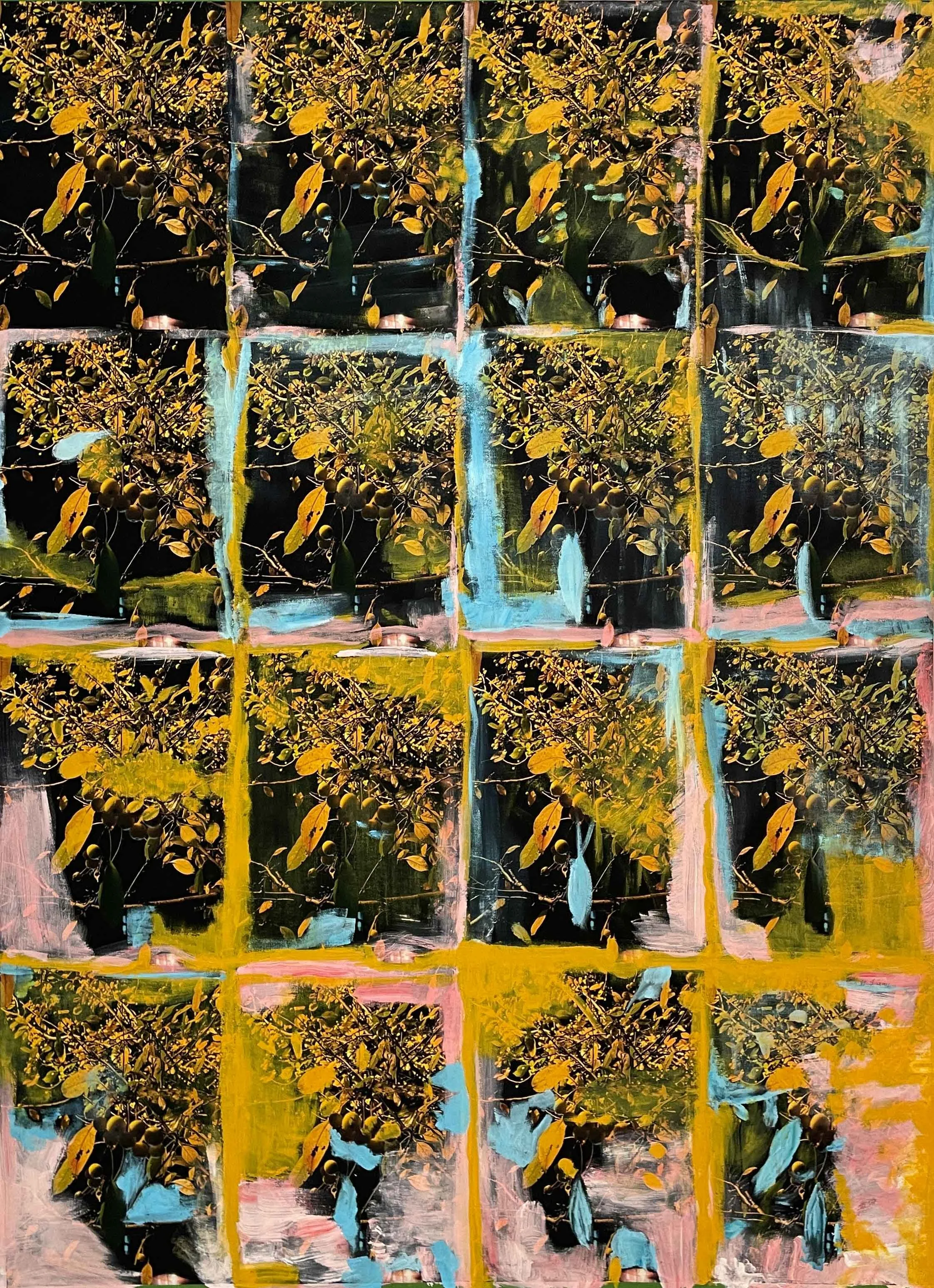 Seize fois la branche
Photographies imprimées sur toile, acrylique,
48” x 35”, 3 800 $