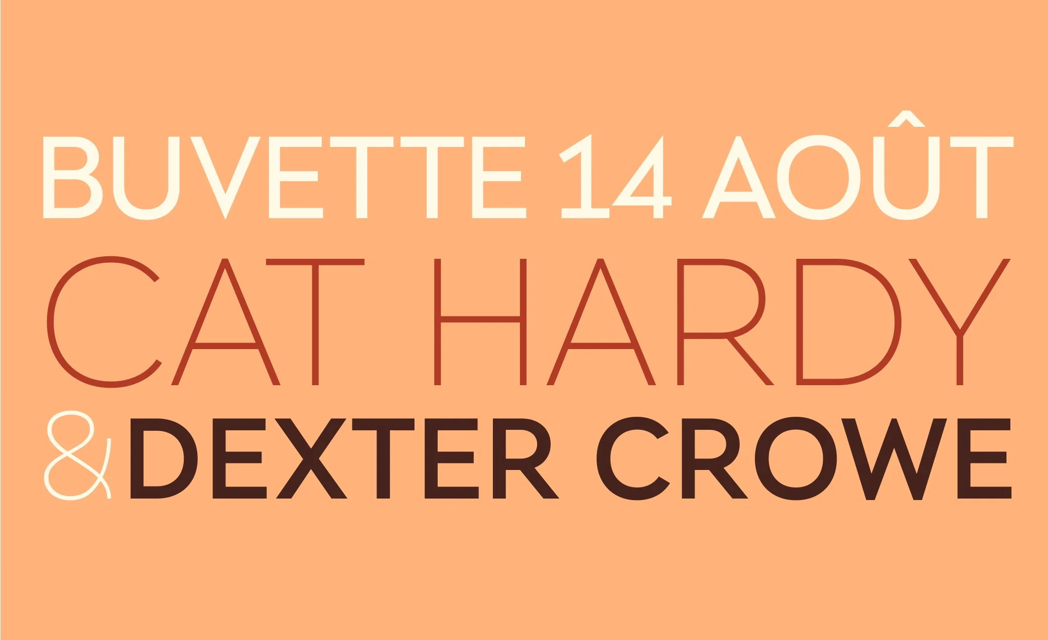 Buvette 14 août 2026