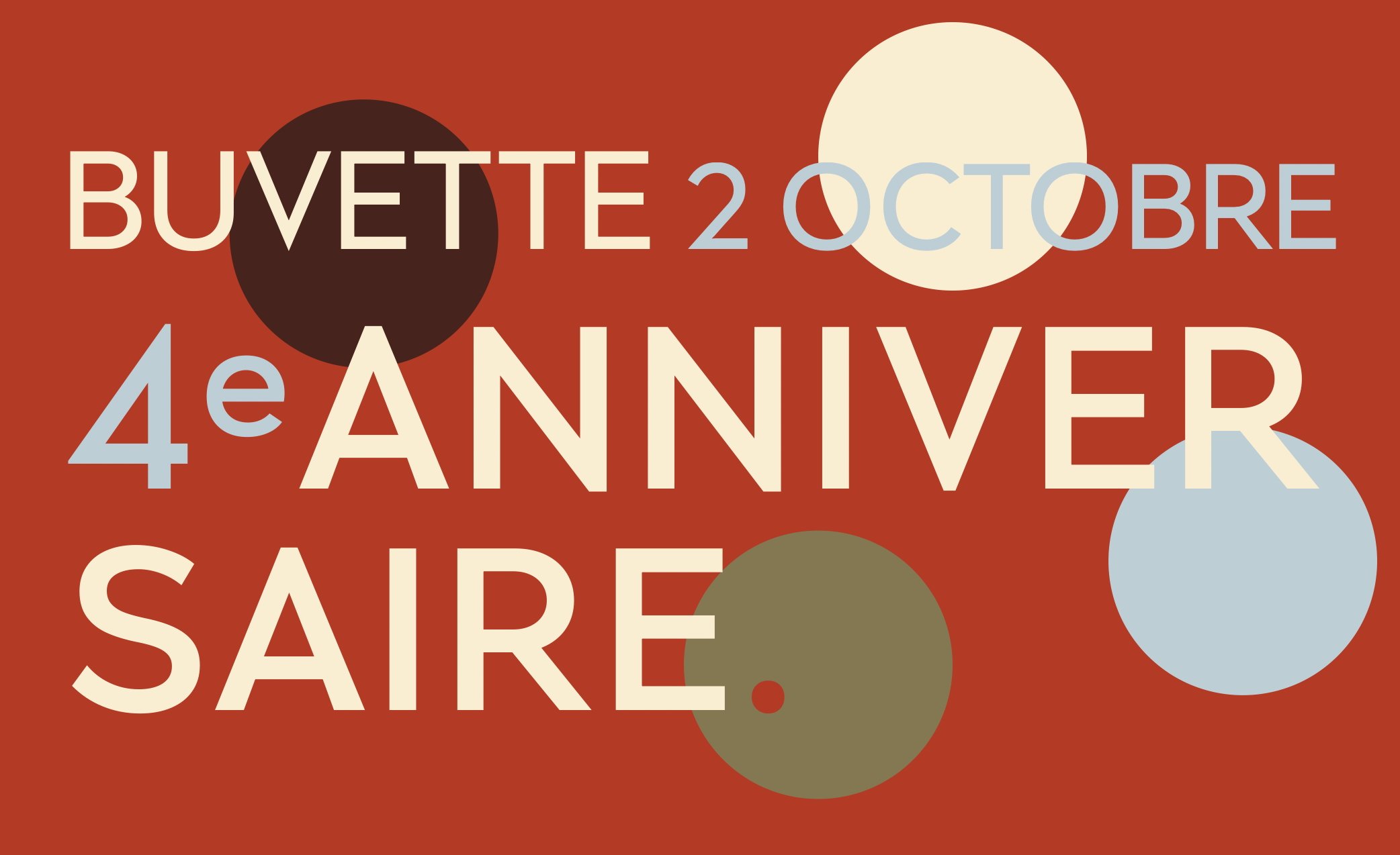 4e annivesaire