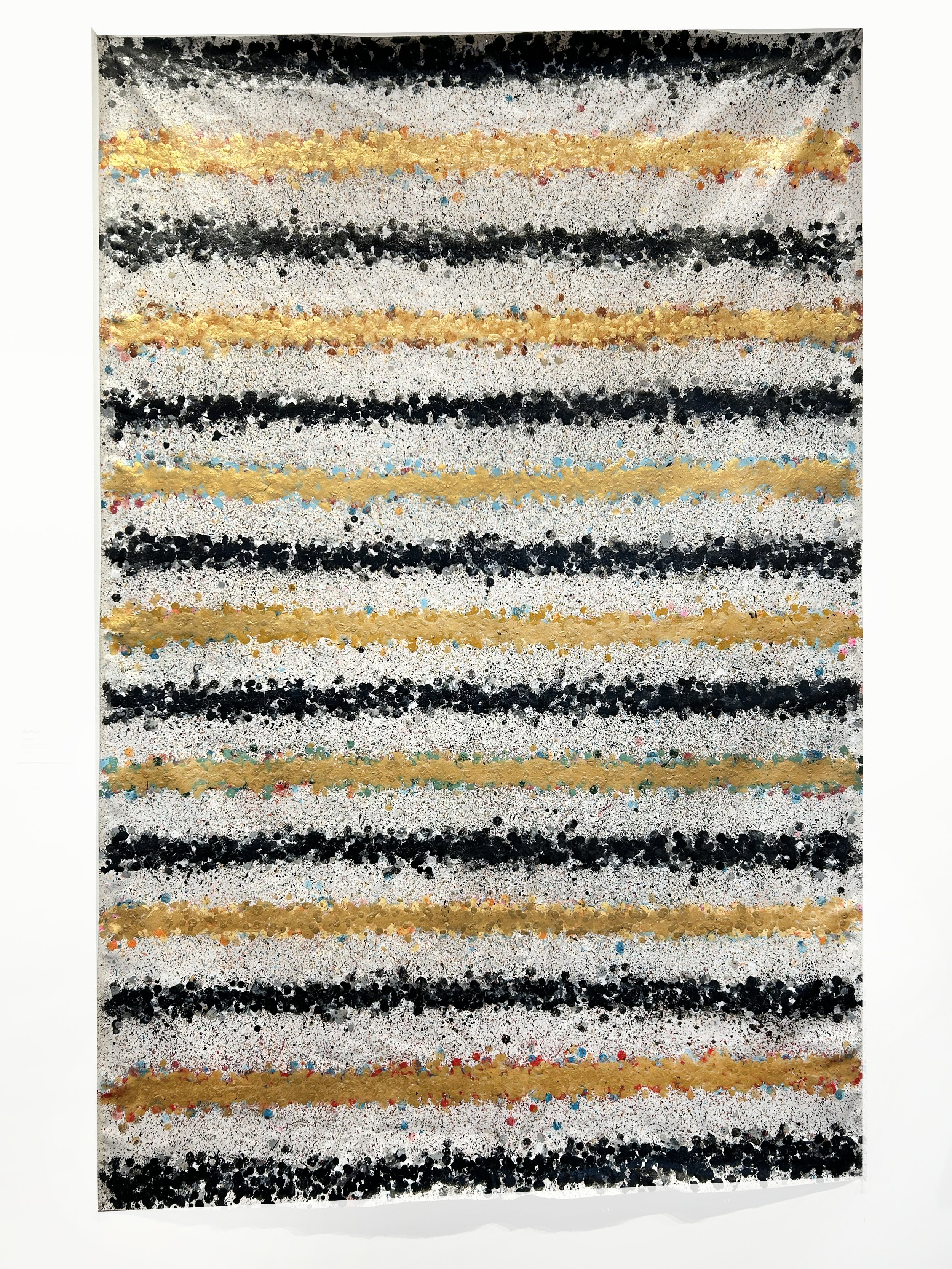 JUMPON, Acrylique sur canevas, 48” x 75”,  CAD 4,800 $