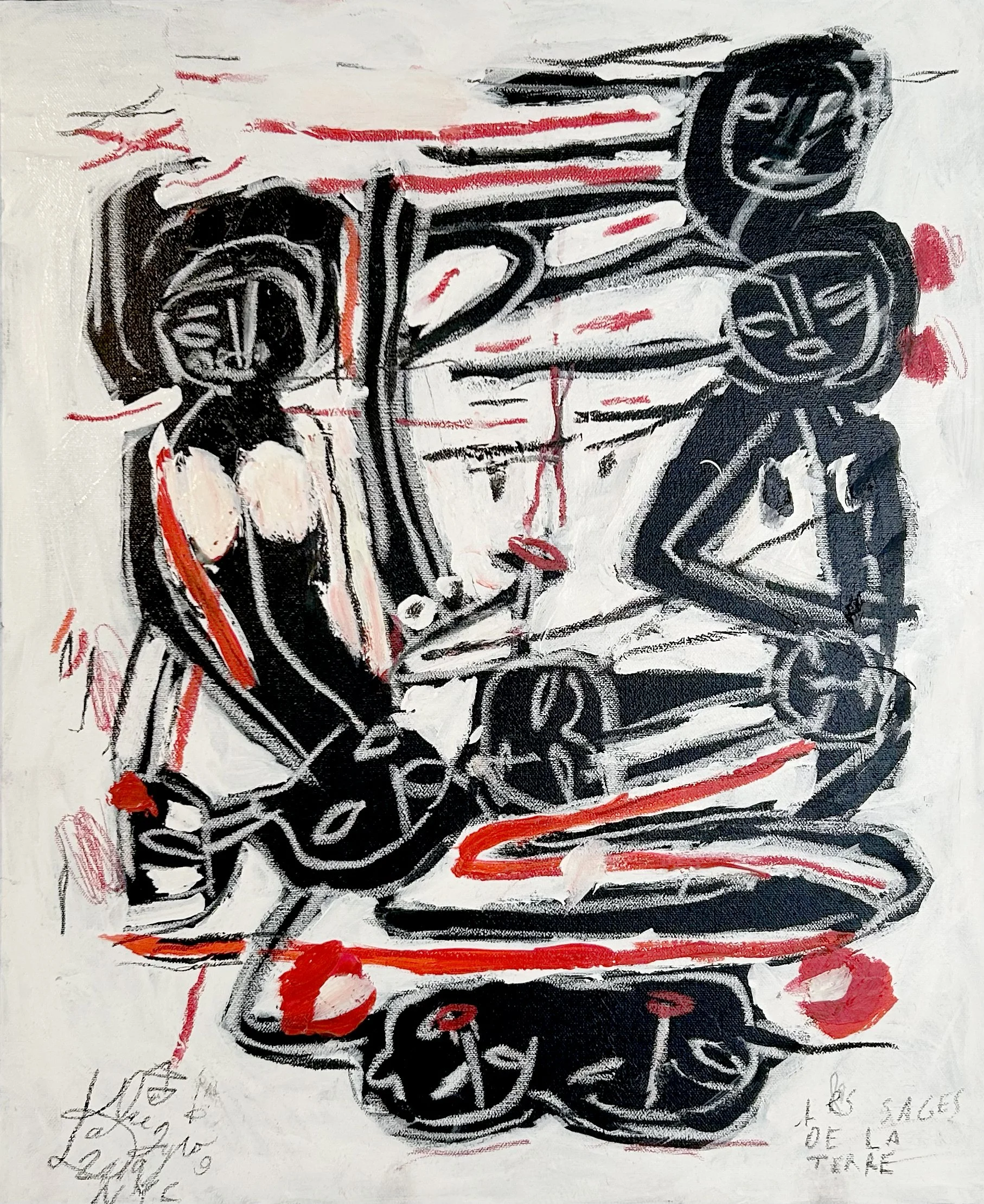 Les sages de la terre 1,  24” x 20”, prix sur demande