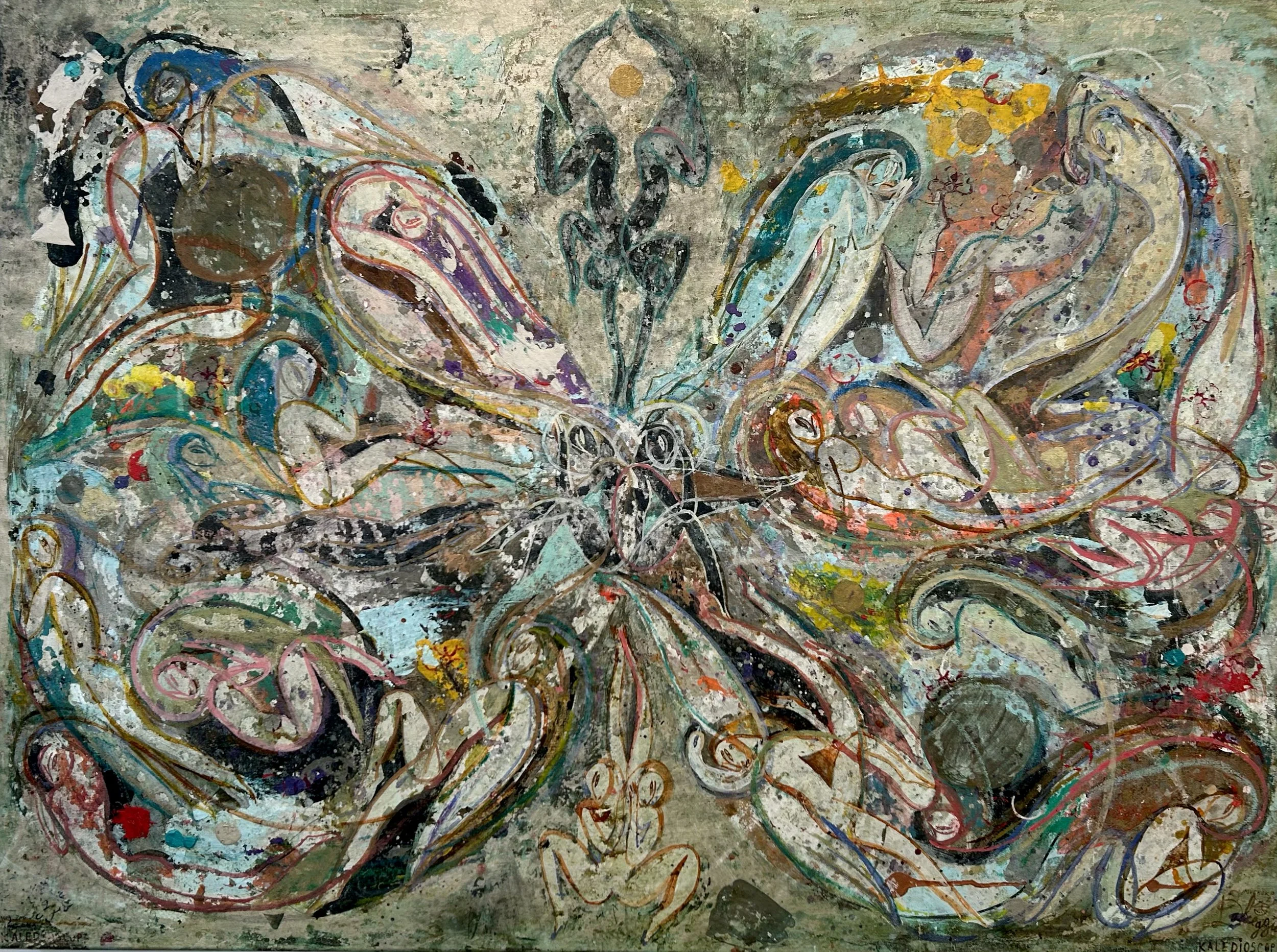 Kaléidoscope 3, 35" x 47 1/2", prix sur demande