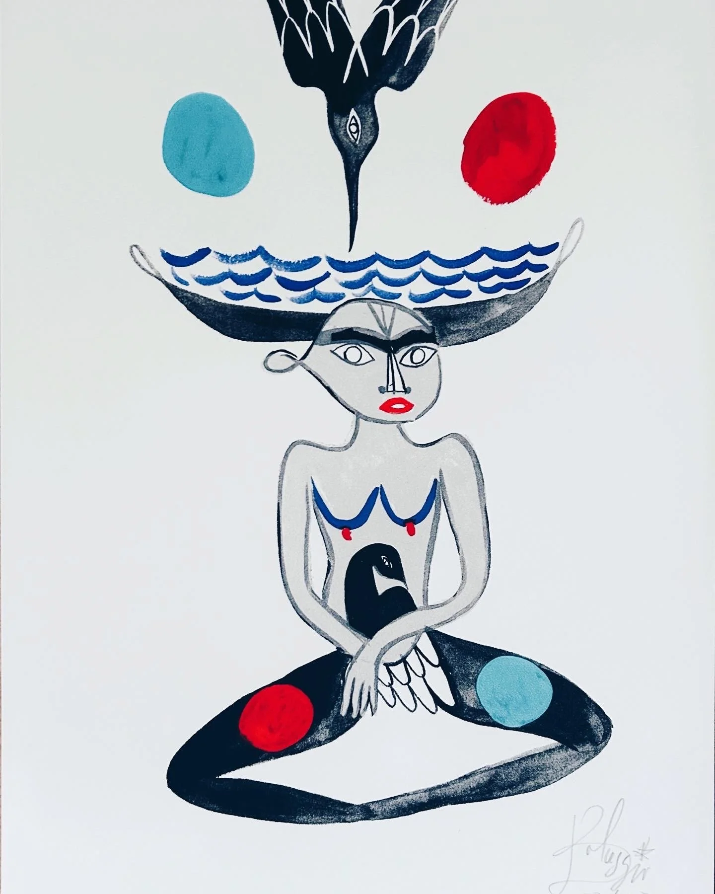 infinity Sails,Protector, Sérigraphie, édition limitée, 20" x 15", prix sur demande 