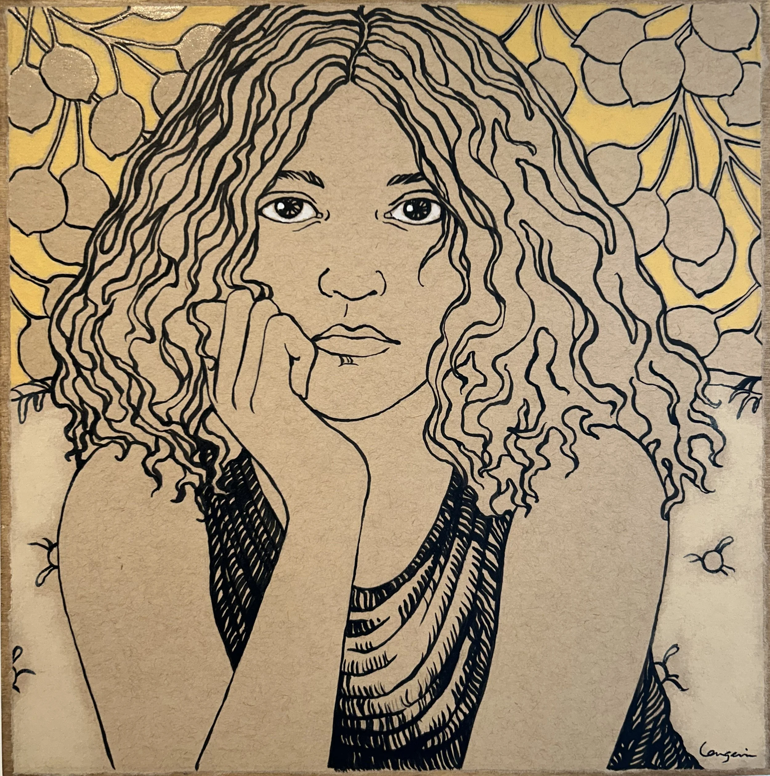 Sofa blues 10" x 10"