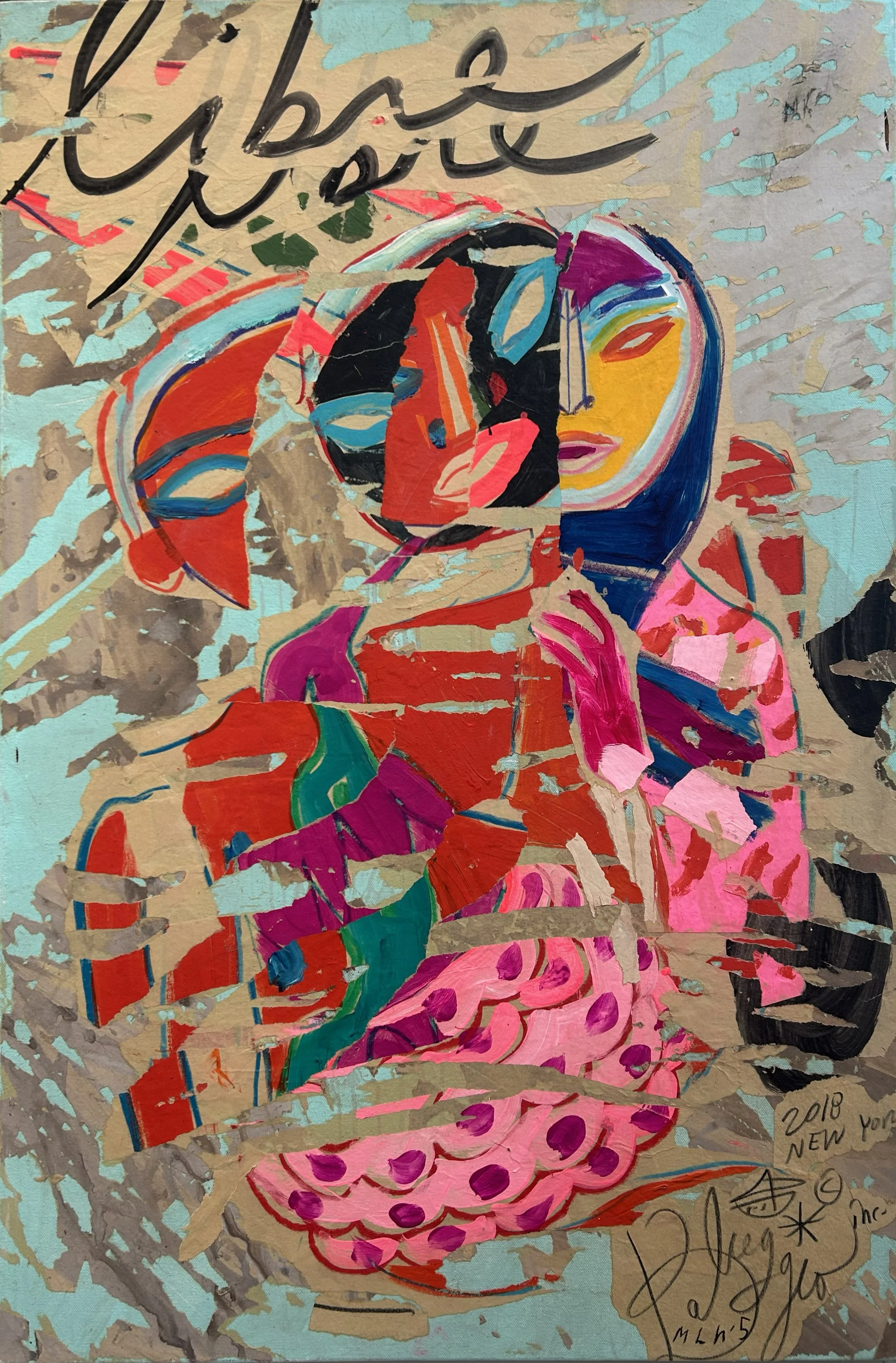 Mythologia Libre No 5 (Series of 28)
24 X 36 in. / 61 X 92 cm, prix sur demande