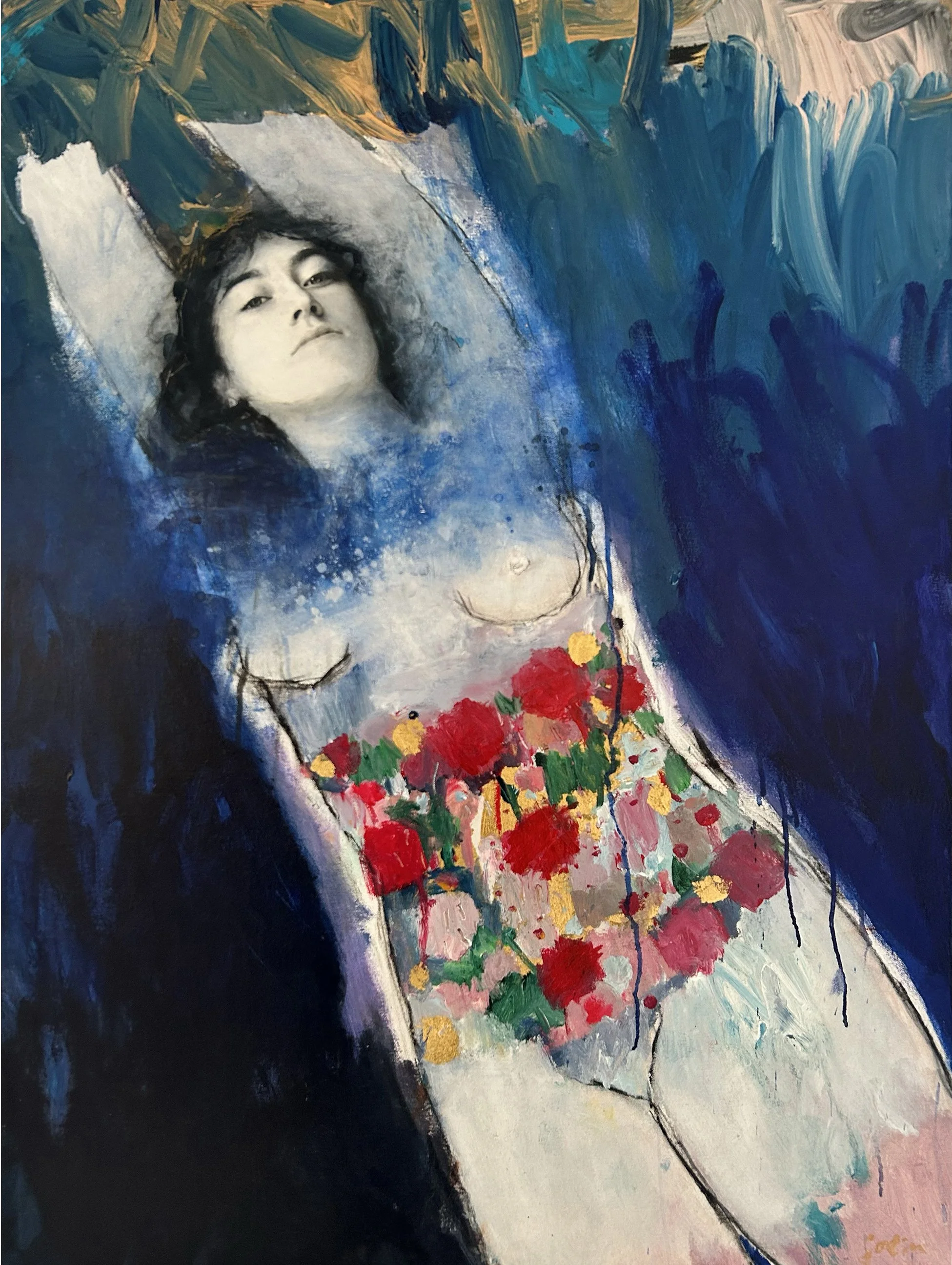 Les courants VII, 36" x 24", CAD 5,400 $