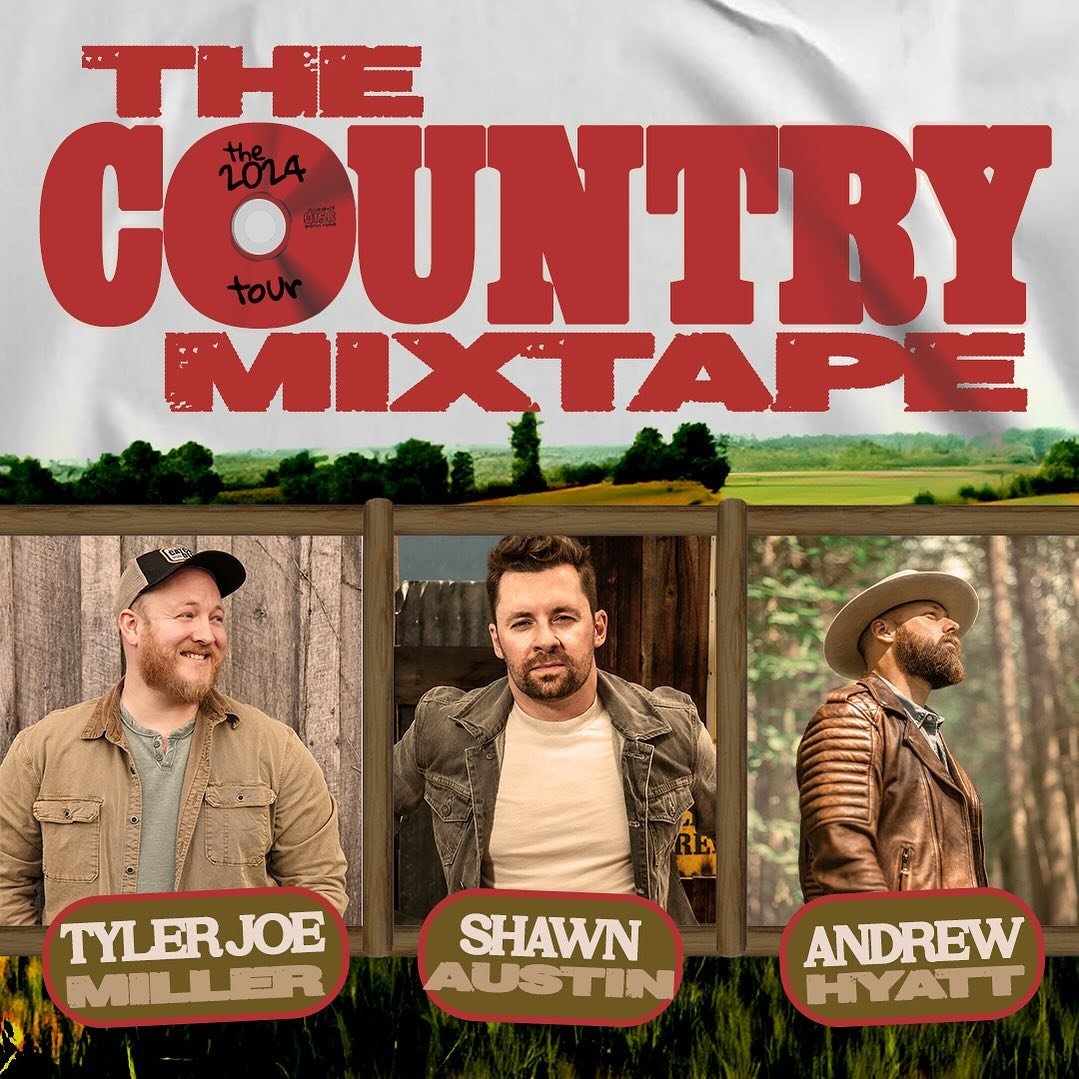 DID YOU GET YOUR COUNTRY MIXTAPE TOUR TICKETS YET!? 
Tickets are selling FAST 🏃&zwj;♂️ make sure you snag them before it&rsquo;s too late! You won&rsquo;t want to miss this show! 

Tickets are available on eventbrite at the link in our bio! 

______