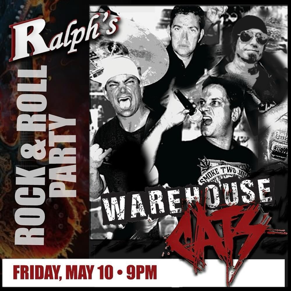 TONIGHT! We are ready to rock out with the WAREHOUSE CATS! 🤘🏻🤘🏻🤘🏻

____________

#medicinehat #ralphsmedicinehat #livemusicyxh #livemusicmedicinehat #warehousecats