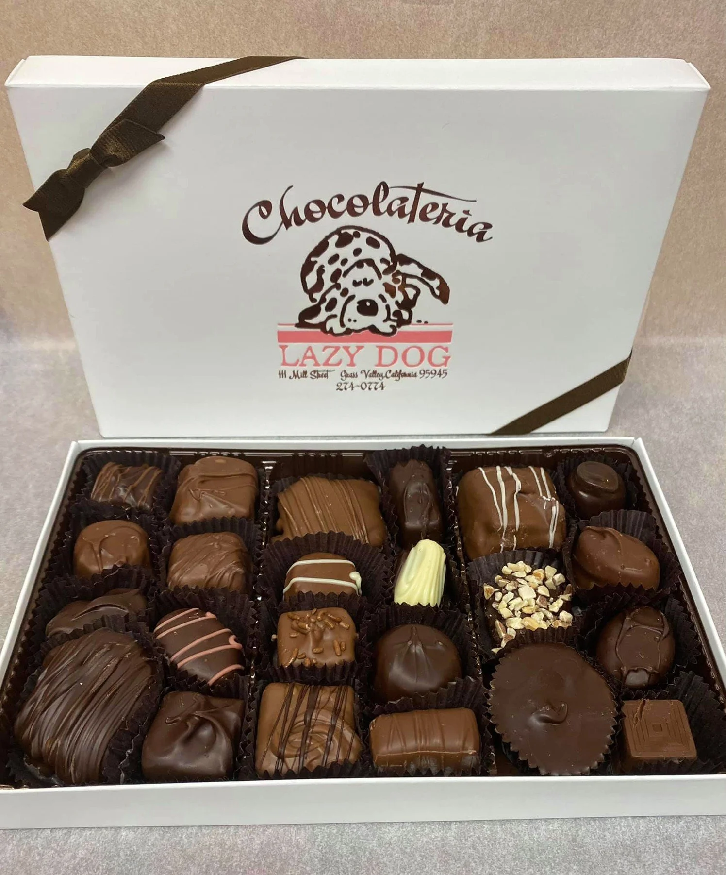 Boxed Assorted Creams, Nuts & Chews Chocolates