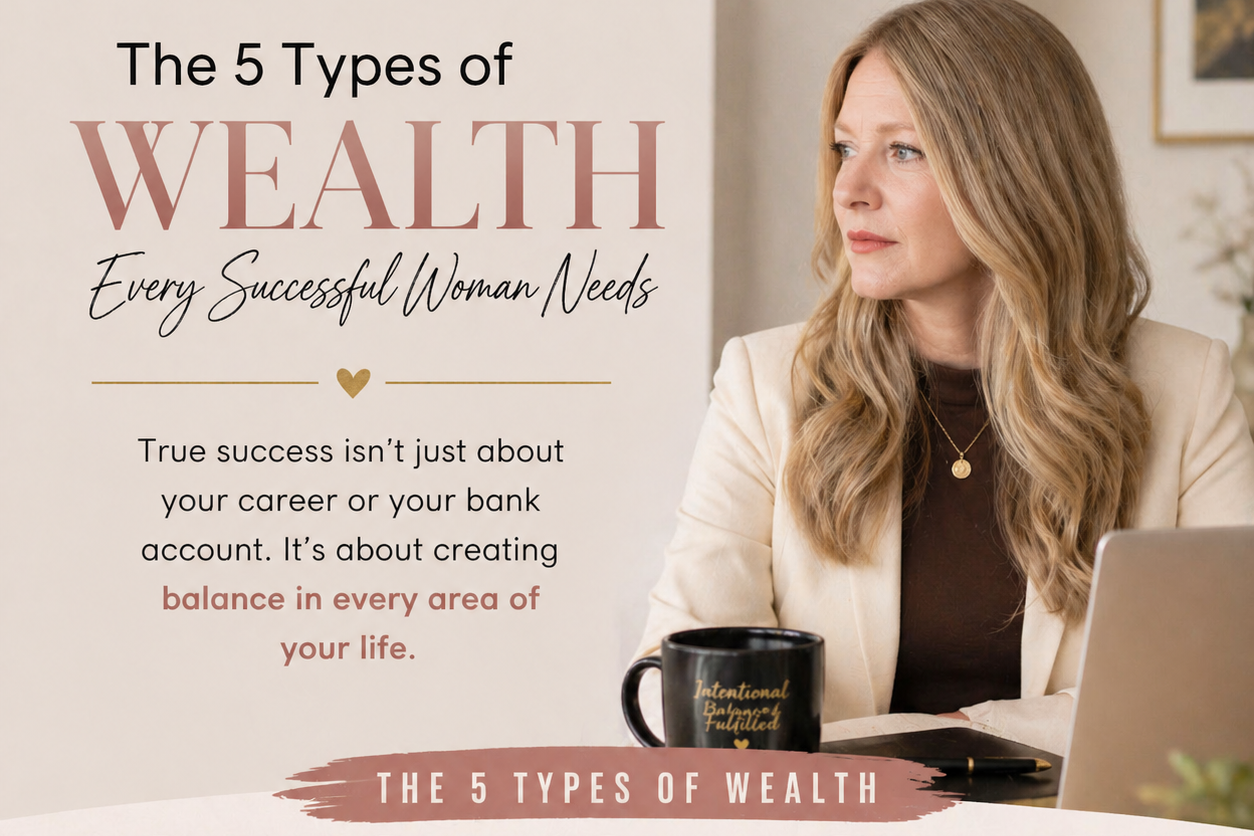 The 5 Types of Wealth Every Successful Woman Needs