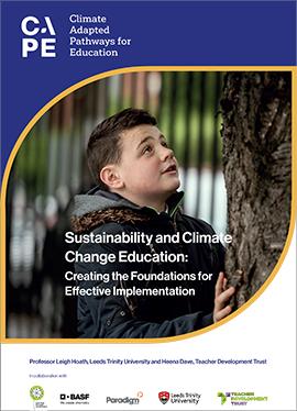 Sustainability and climate Change Education: Creating the Foundations for Effective Implementation