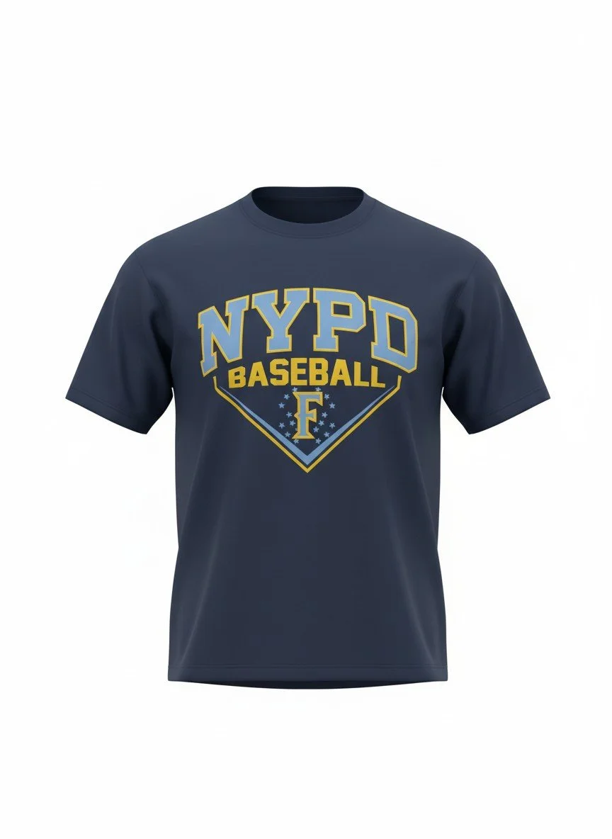 Item# T403 NYPD Baseball T-Shirt