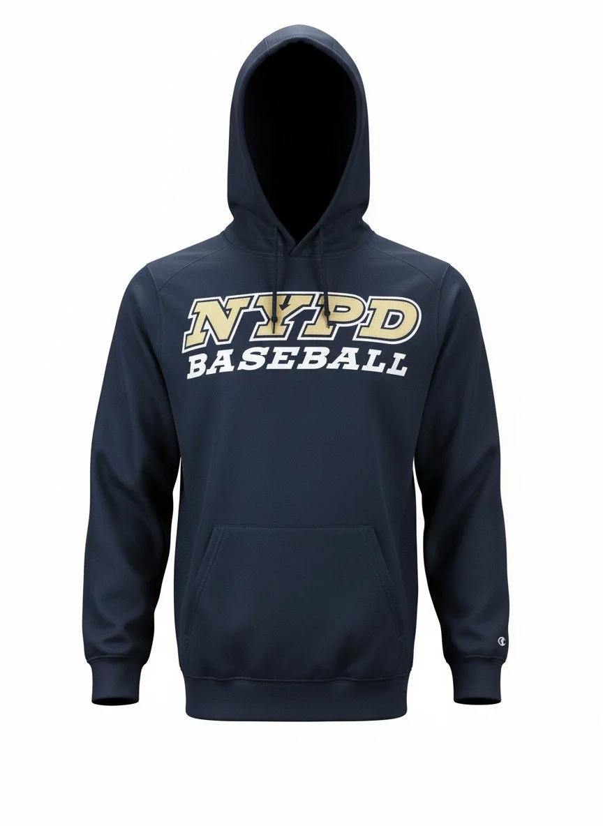 Item# T305 NYPD Baseball Dri-Fit Sweatshirt
