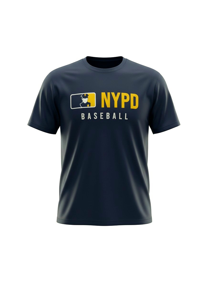 Item# T416 - NYPD Baseball Performance Tee