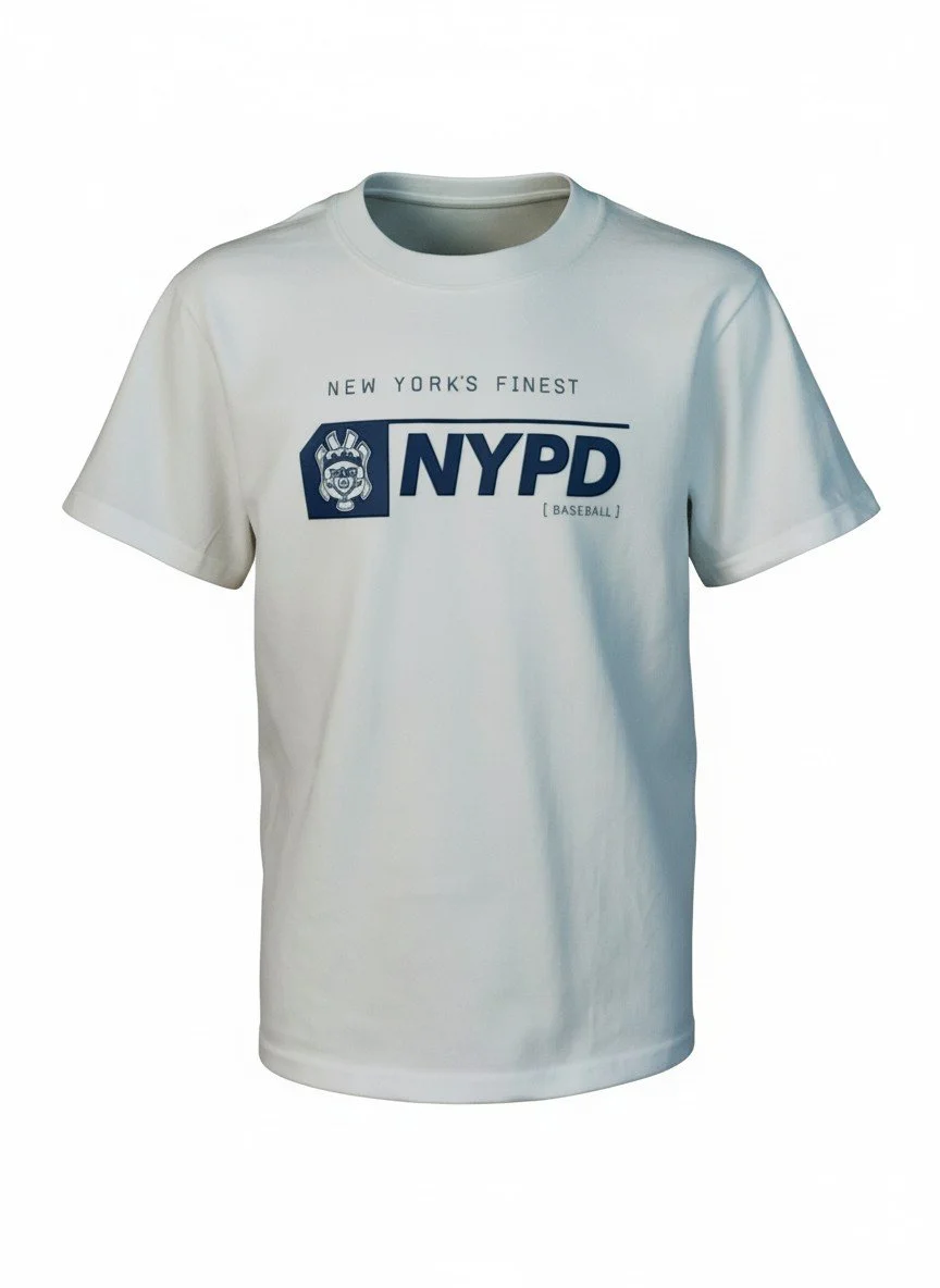 Item# Y803 - New York's Finest NYPD Baseball Youth T-Shirt