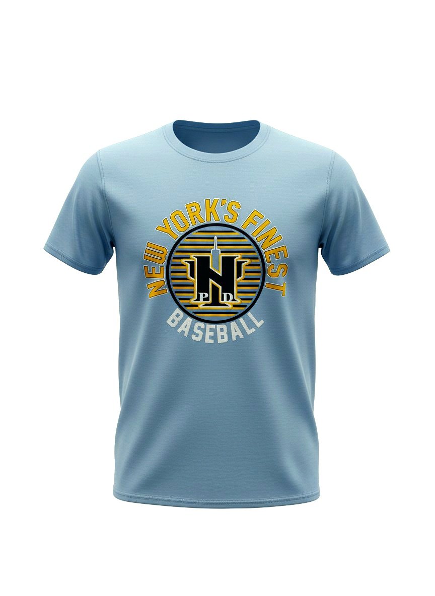 Item# T415 - New York's Finest NYPD Baseball T-Shirt