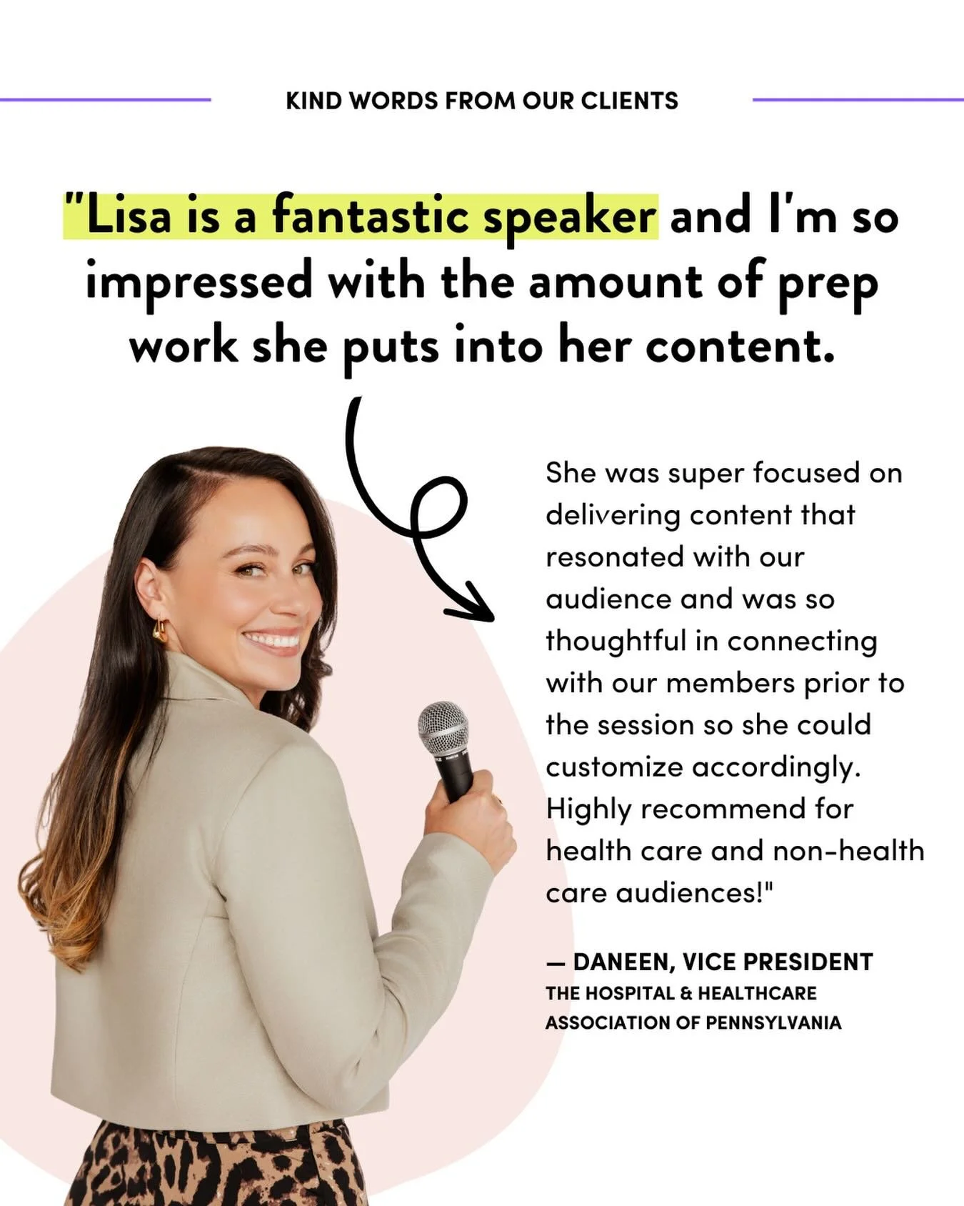 Our secret to getting testimonials like this, and delivering keynotes that actually inspire action? Getting to know YOU first. 🎯

Here&rsquo;s how we do it: 

𝐊𝐢𝐜𝐤-𝐨𝐟𝐟 𝐜𝐚𝐥𝐥&nbsp;&rarr; We dive deep into your objectives, audience, and even