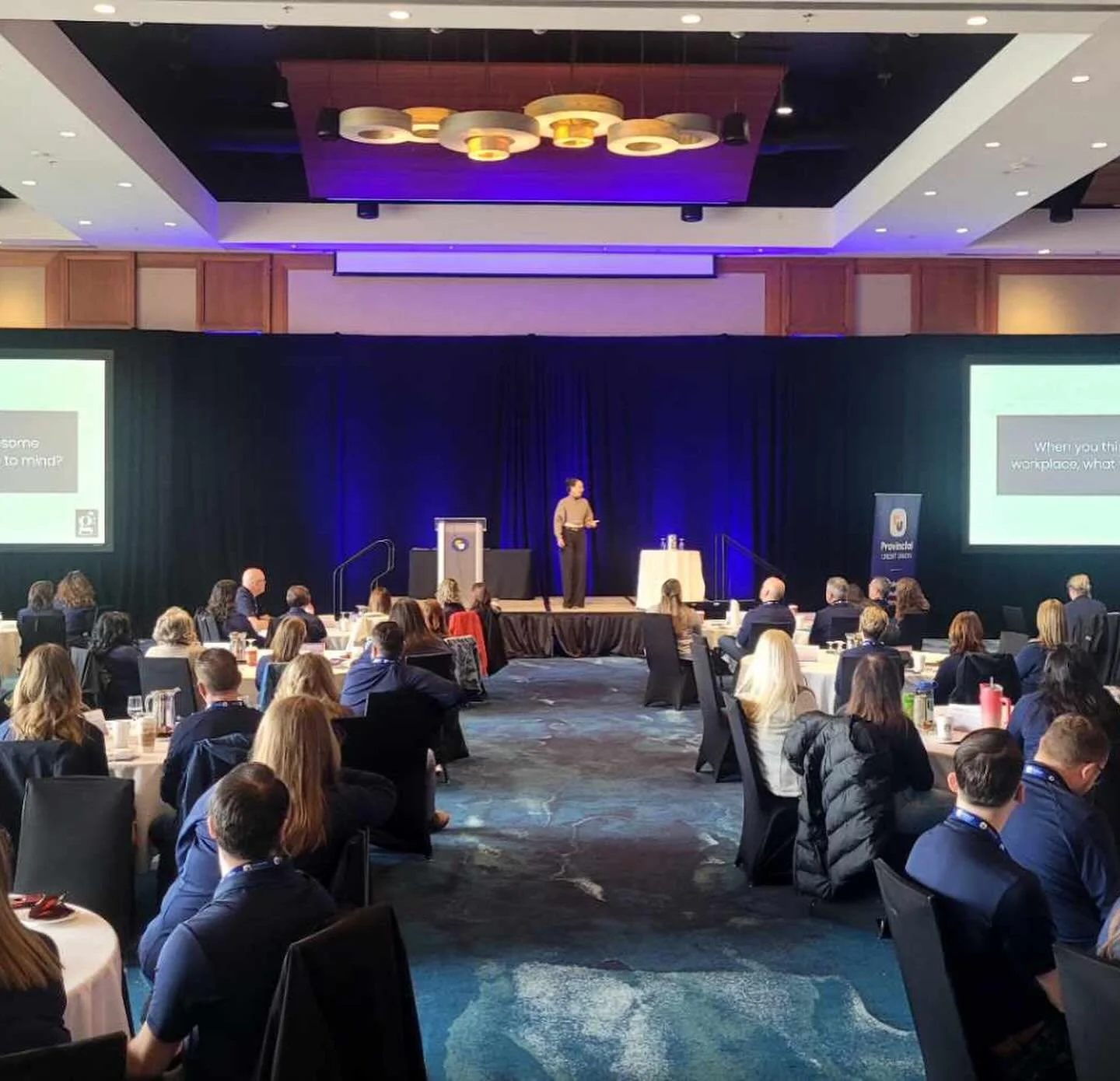 An engagement in PEI, Canada? 🍁 Are you kidding?! Yes, yes, and yes!!! 

PCU invited Lisa to present at their annual team meeting, where they launched new company values in the most intentional and fun way.

This wasn&rsquo;t your typical &ldquo;unv