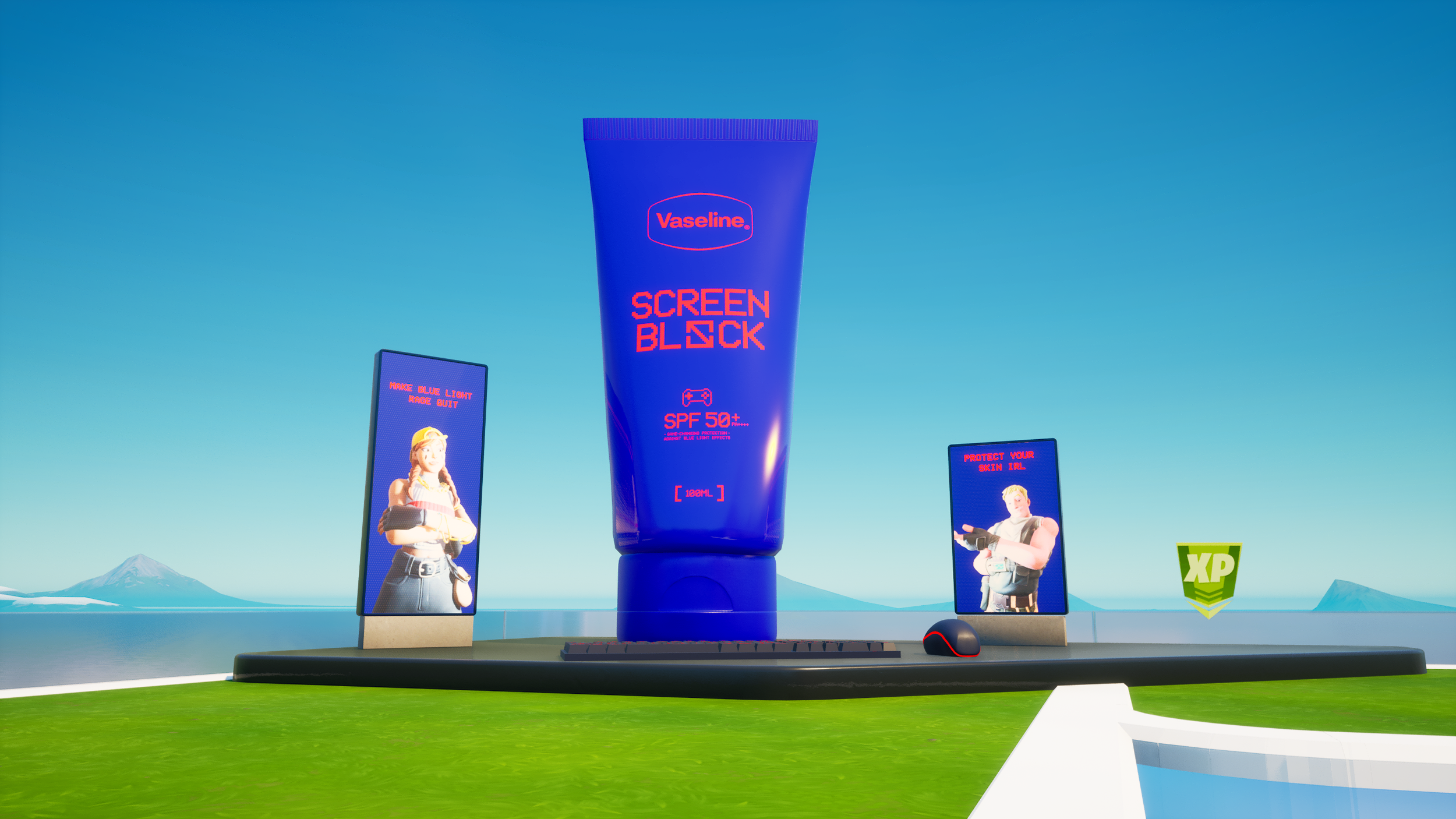 Vaseline Unilever Gaming Fortnite Integration