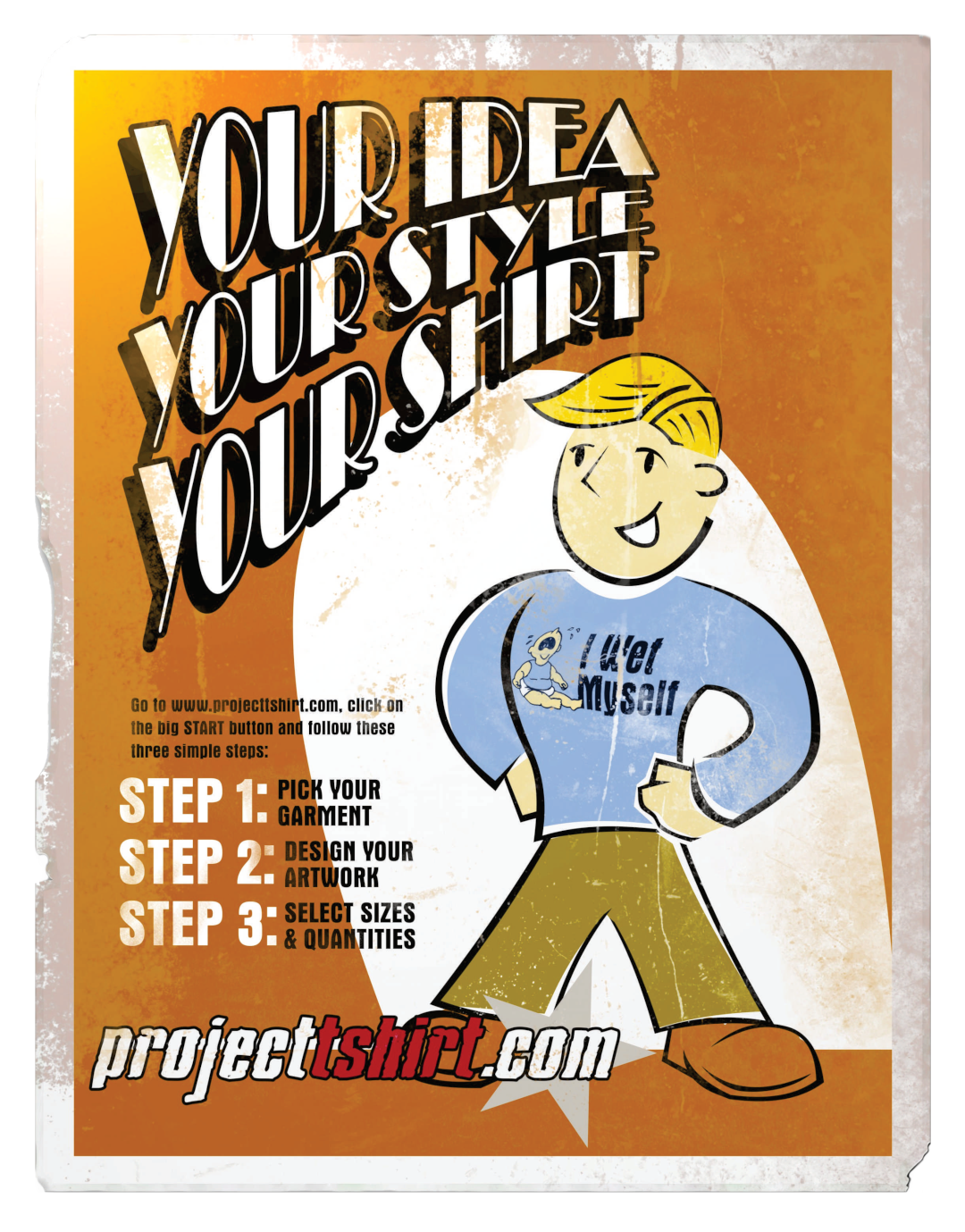 Project Tshirt Poster