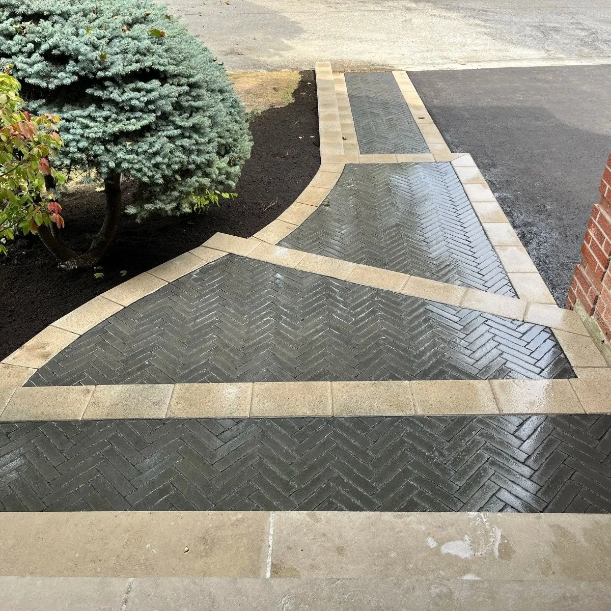 Heated Arrival

What if your driveway and front entry could work smarter for you&mdash;staying clear, safe, and beautiful through every season?

We worked with a licensed plumber to install heated piping beneath the driveway, helping ensure safe, rel