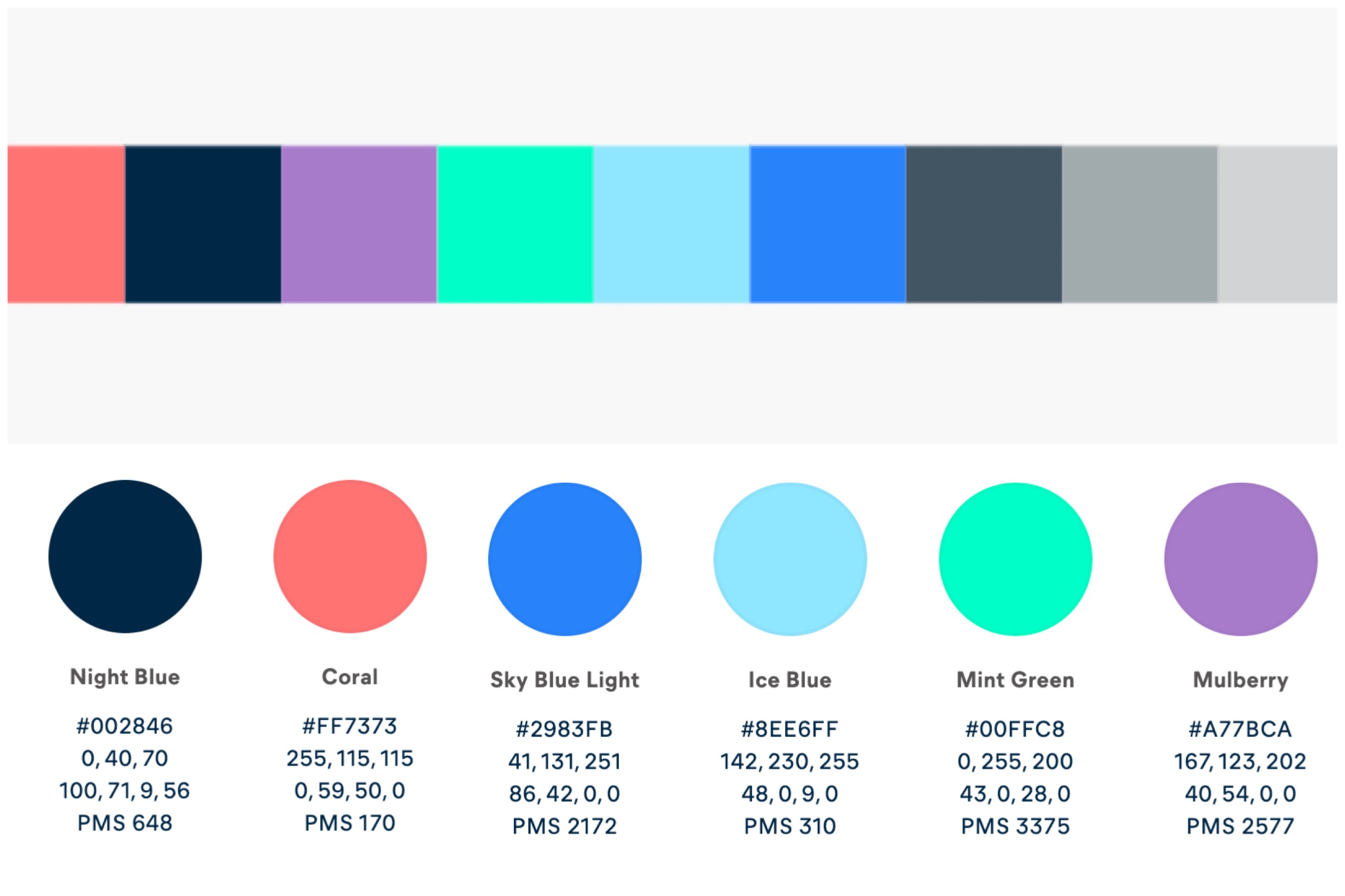   Wirecard  brand colors This was the basis for my color palette for the painting. 