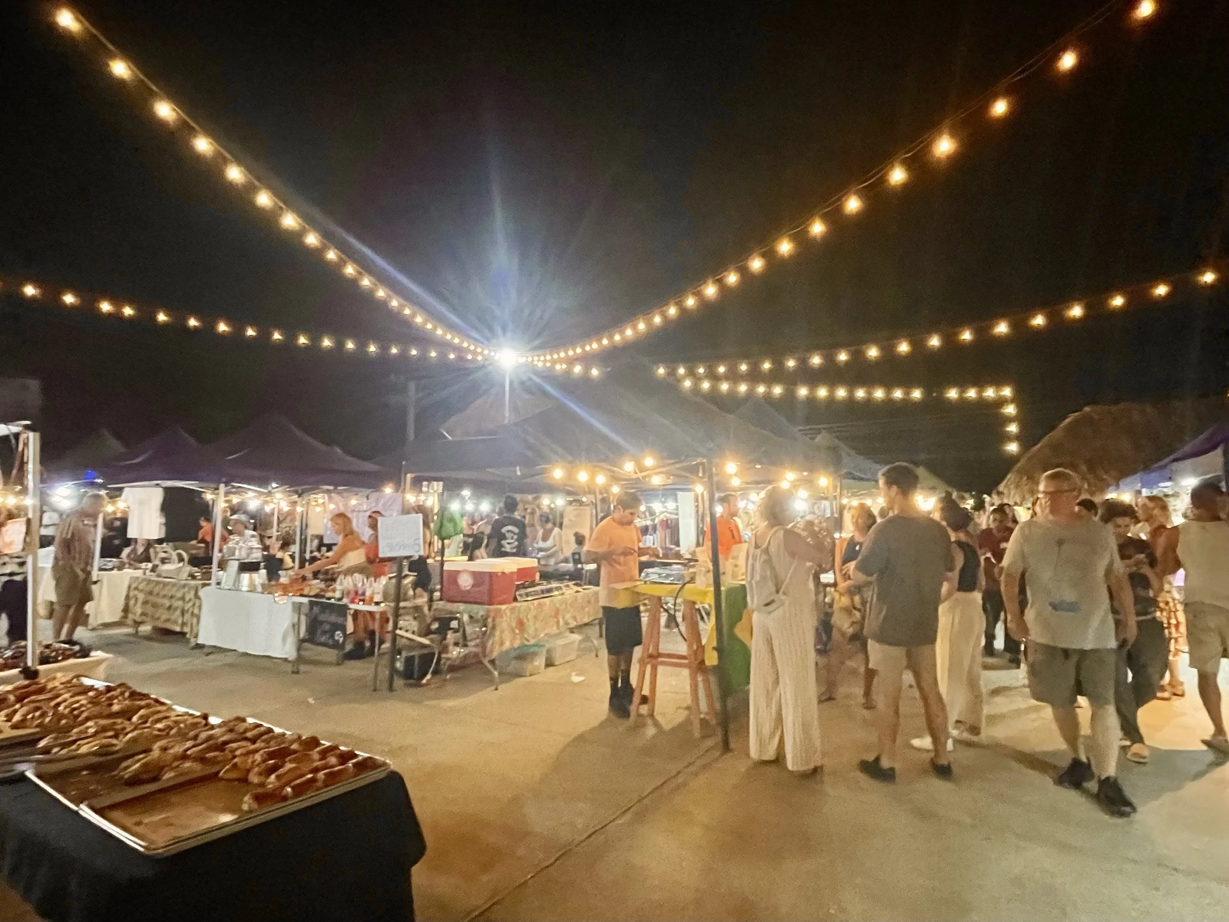 Tamarindo Night Market - local food & craft vendors, food, live music & dancing