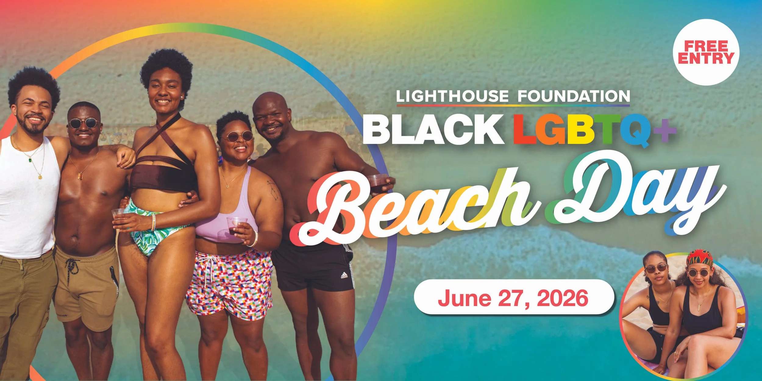Black LGBTQ+ Beach Day 2026