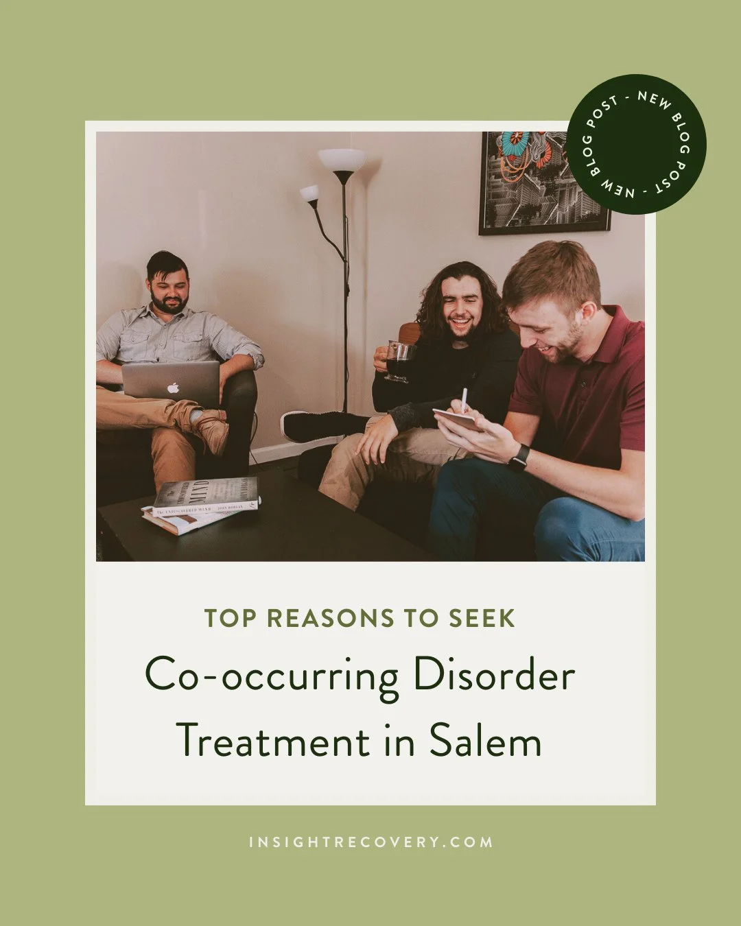 🌱 Did you know? Mental health and substance use often go hand-in-hand. Treating one without the other can leave people stuck in cycles of relapse, frustration, and shame.⁠
⁠
That&rsquo;s why co-occurring disorder treatment matters. ⁠
⁠
At Insight No