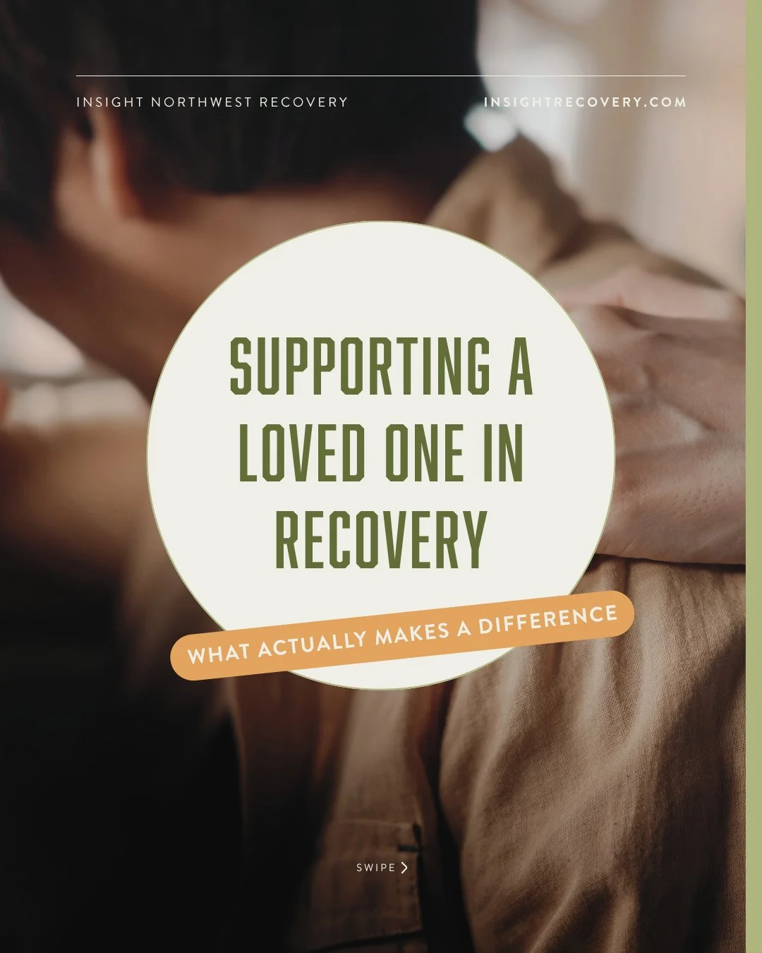 Supporting someone in recovery doesn&rsquo;t mean fixing them&mdash;it means walking beside them. 🌱⁠
⁠
Share this with someone who needs it and book a consultation if you or your loved one need support. Link in bio.