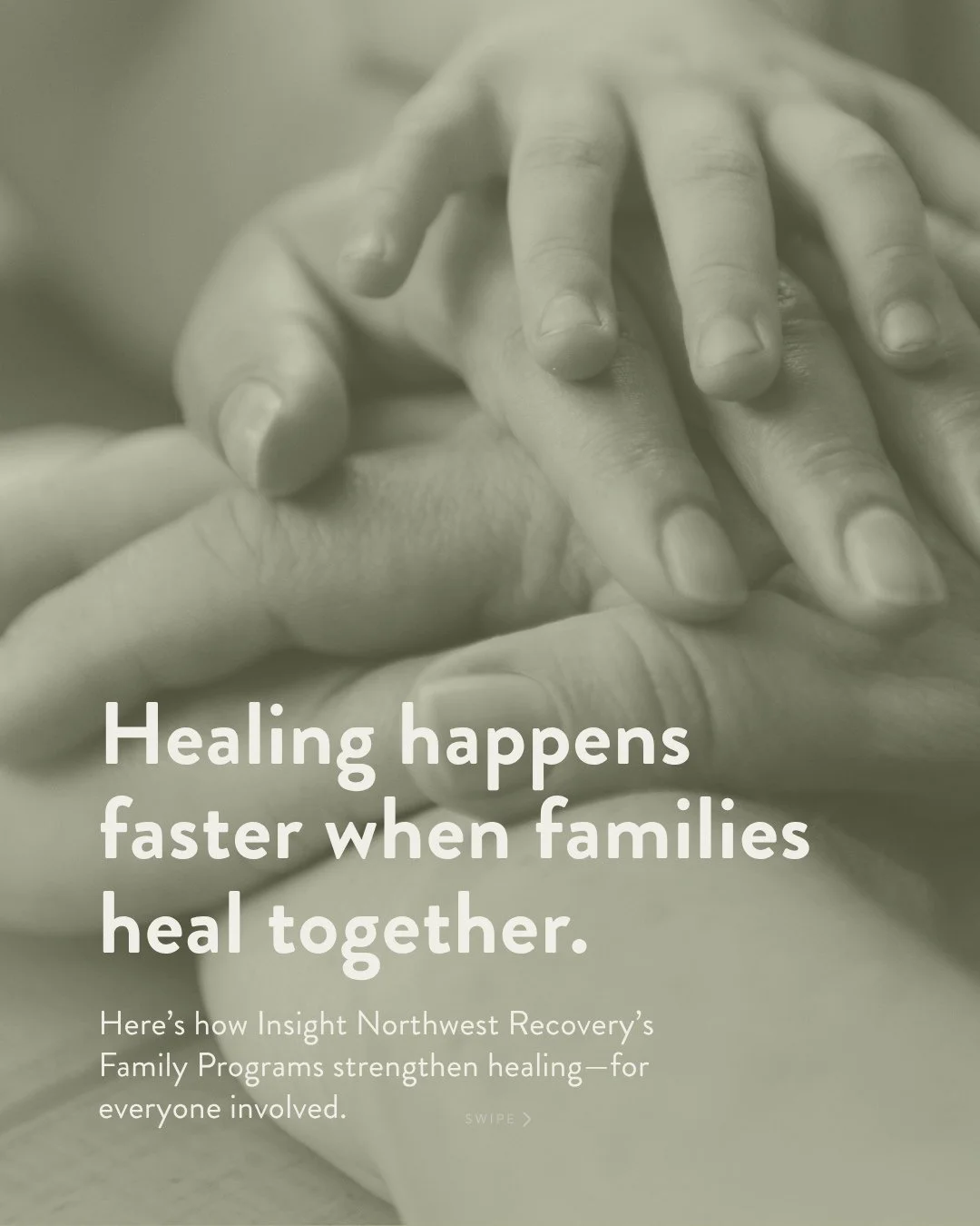 Recovery doesn&rsquo;t just change one life. It transforms families. 🌿⁠
⁠
At Insight Northwest Recovery, we believe healing happens together. Our family therapy and support programs help rebuild trust, strengthen communication, and provide every fam