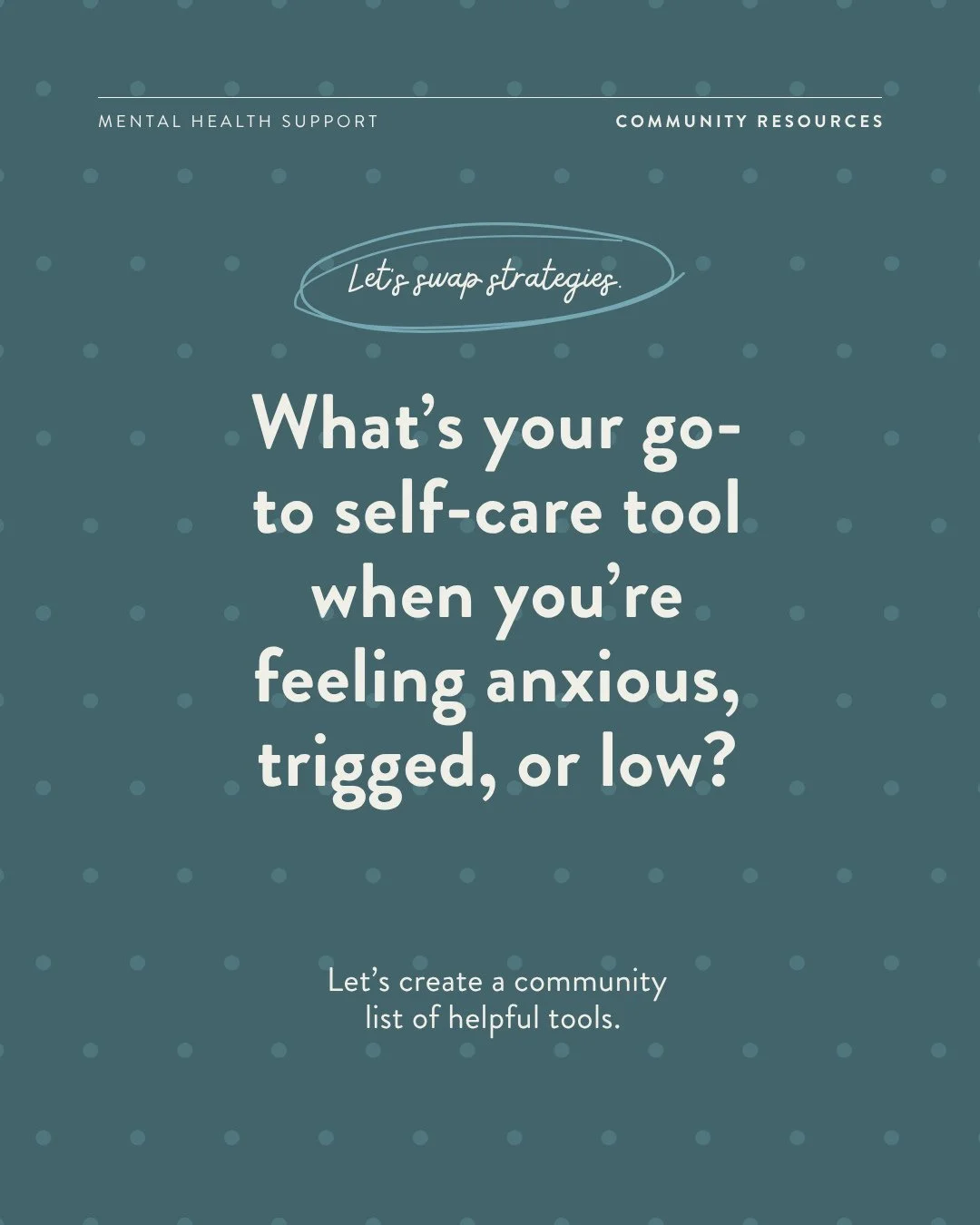 Everyone&rsquo;s recovery and mental health journey is different&mdash;but one thing we know? Self-care makes a difference. Whether it&rsquo;s deep breathing, calling a friend, taking a walk, or journaling&mdash;what helps you reset?⁠
⁠
We&rsquo;d lo